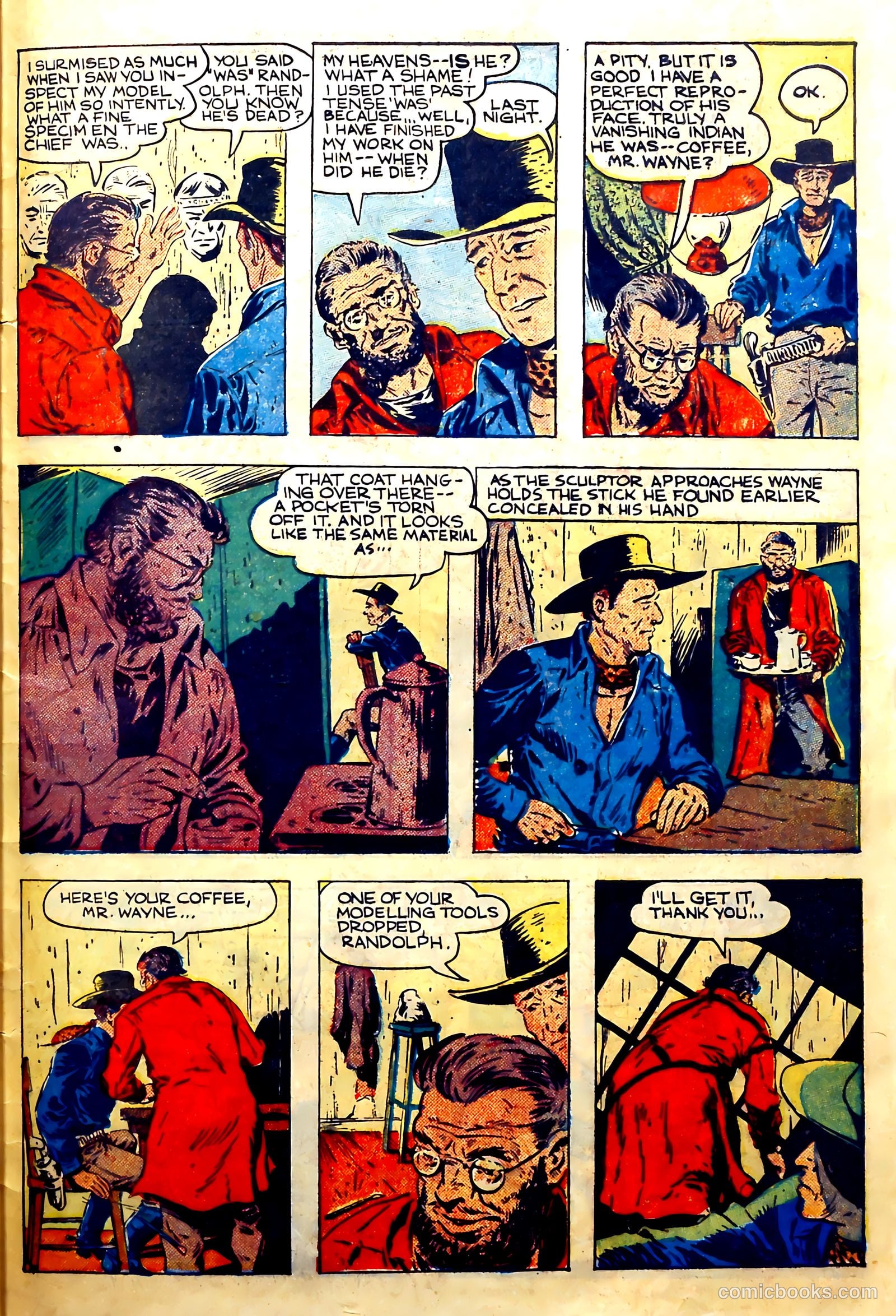John Wayne Adventure Comics #3 — page 31 of 37
