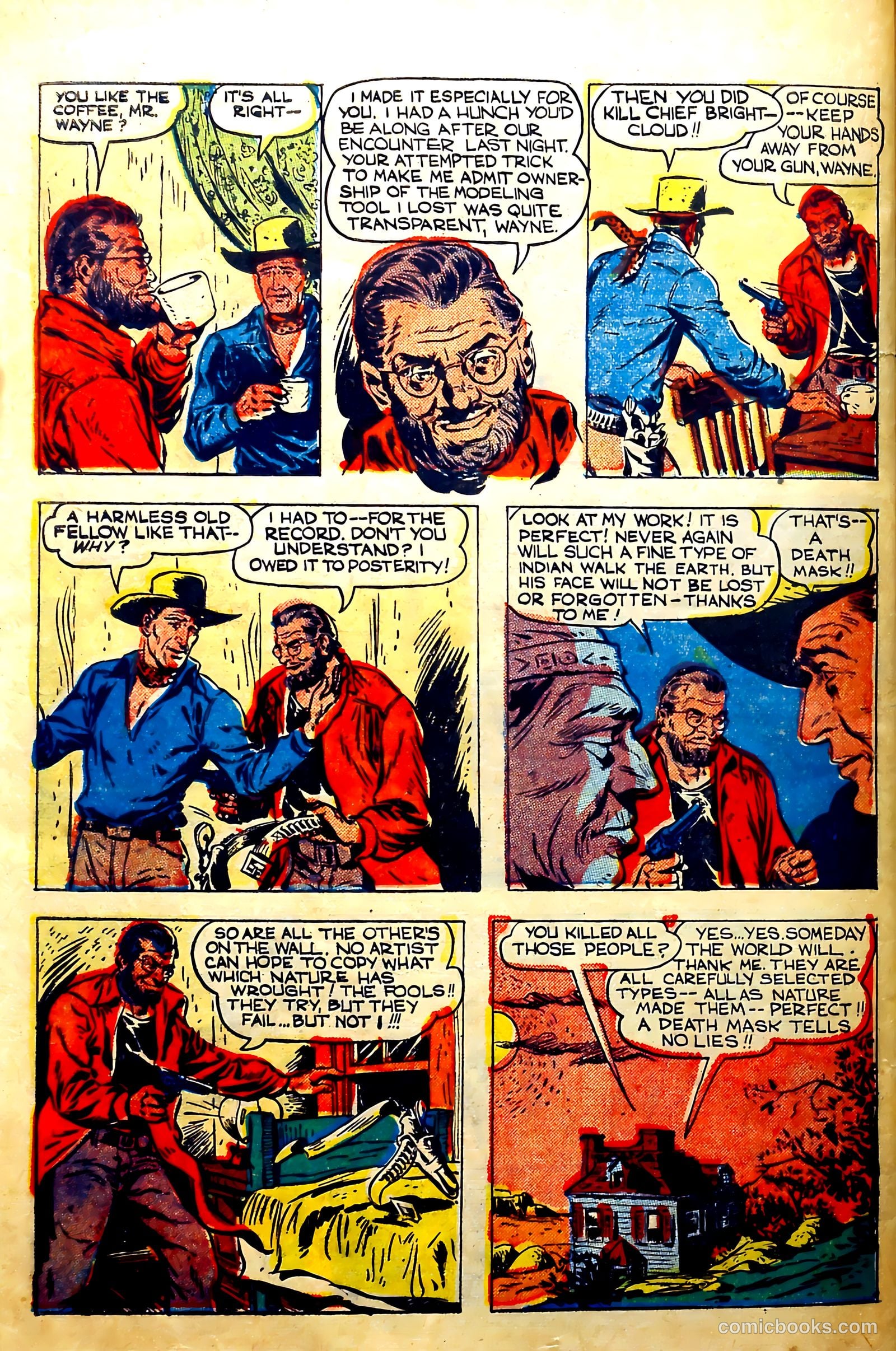 John Wayne Adventure Comics #3 — page 32 of 37