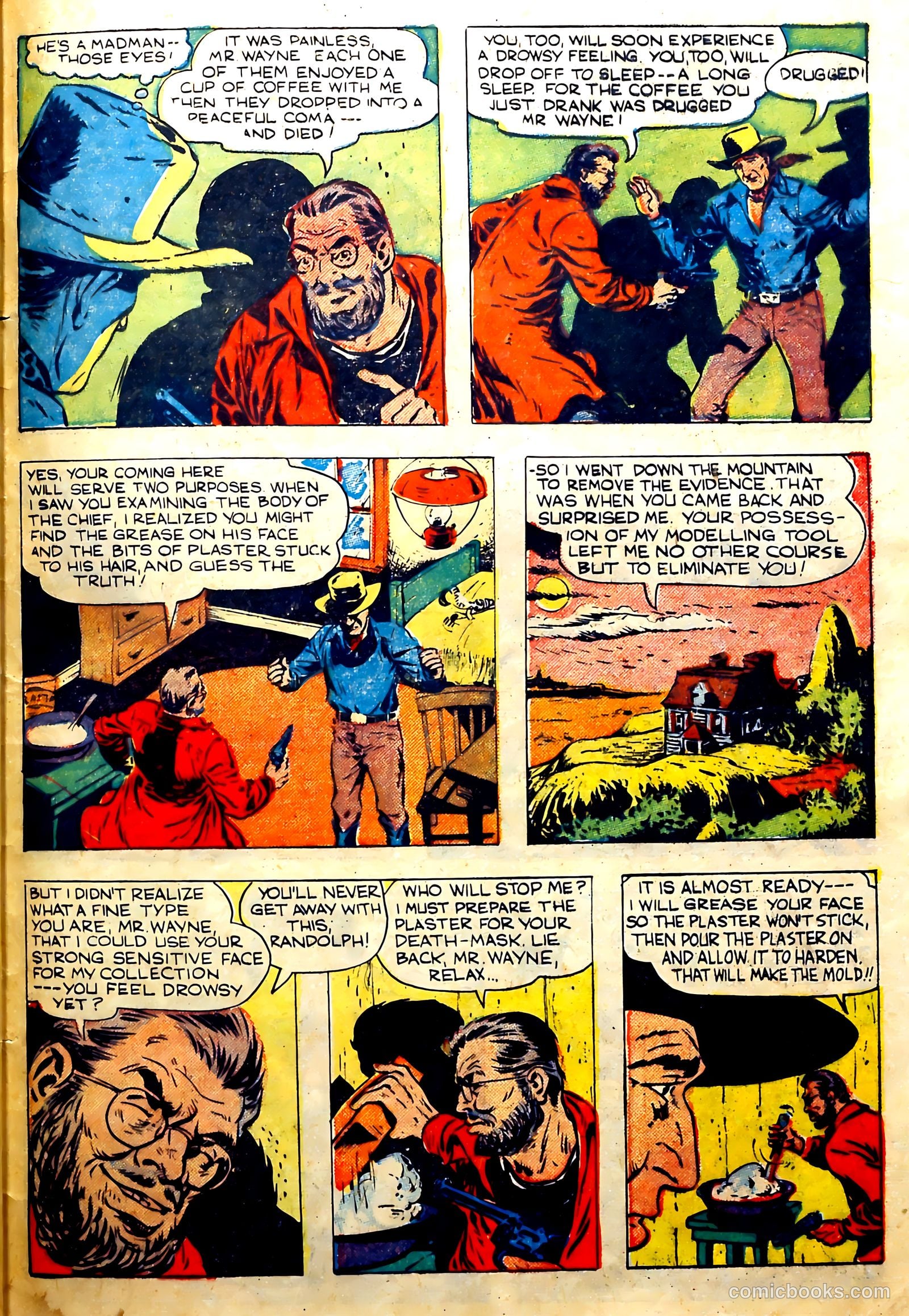 John Wayne Adventure Comics #3 — page 33 of 37