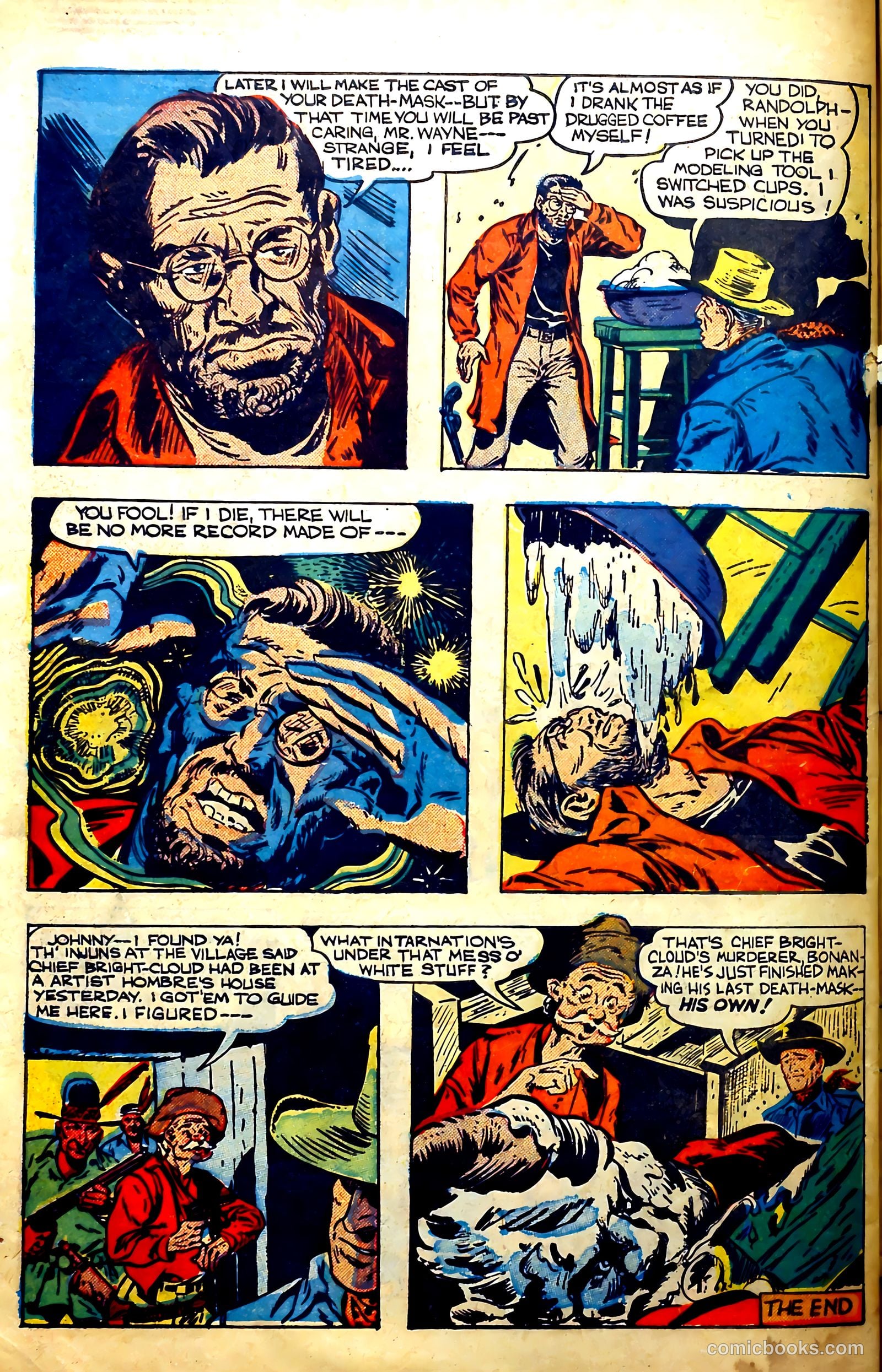 John Wayne Adventure Comics #3 — page 34 of 37