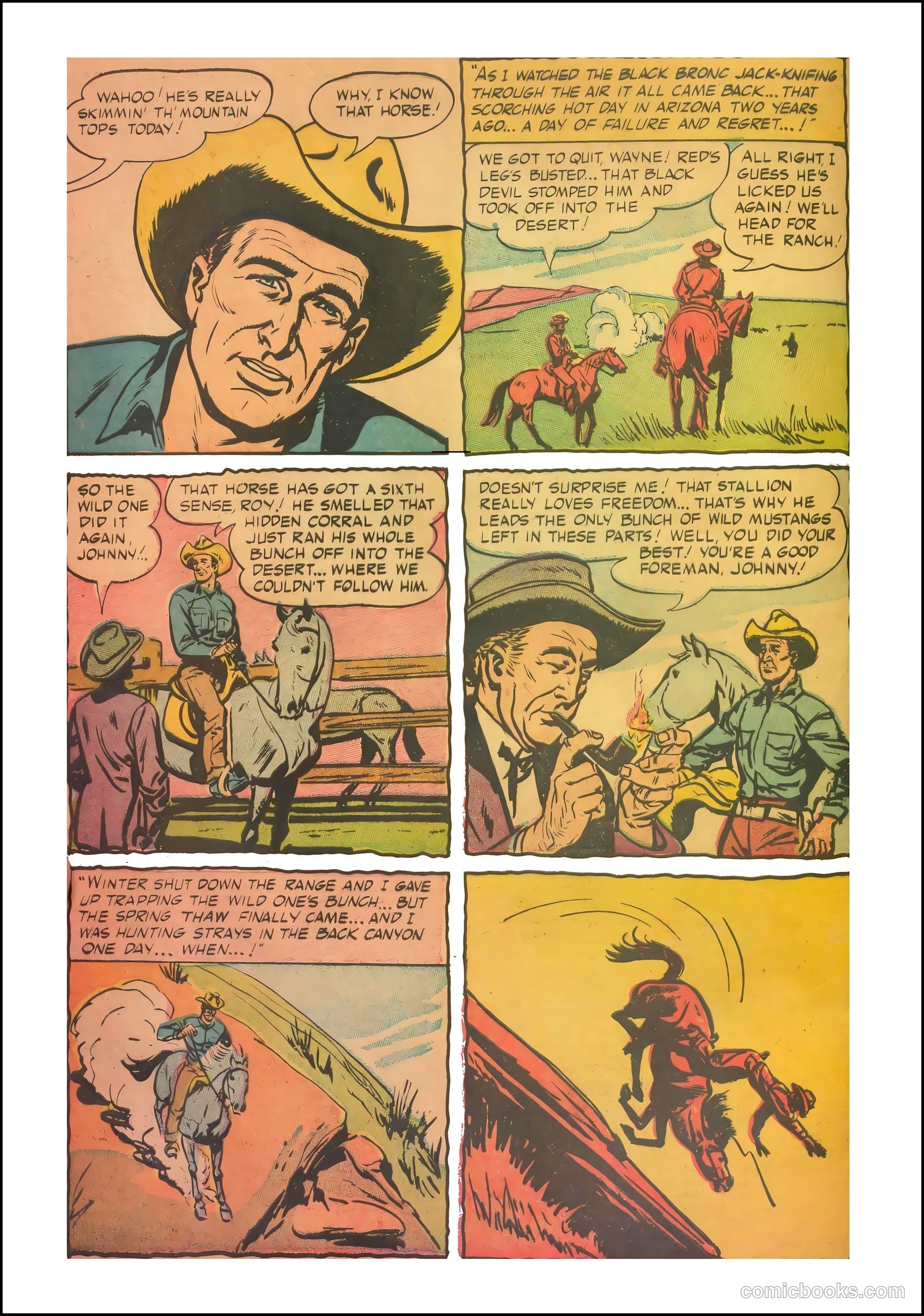 John Wayne Adventure Comics #30 — page 4 of 36