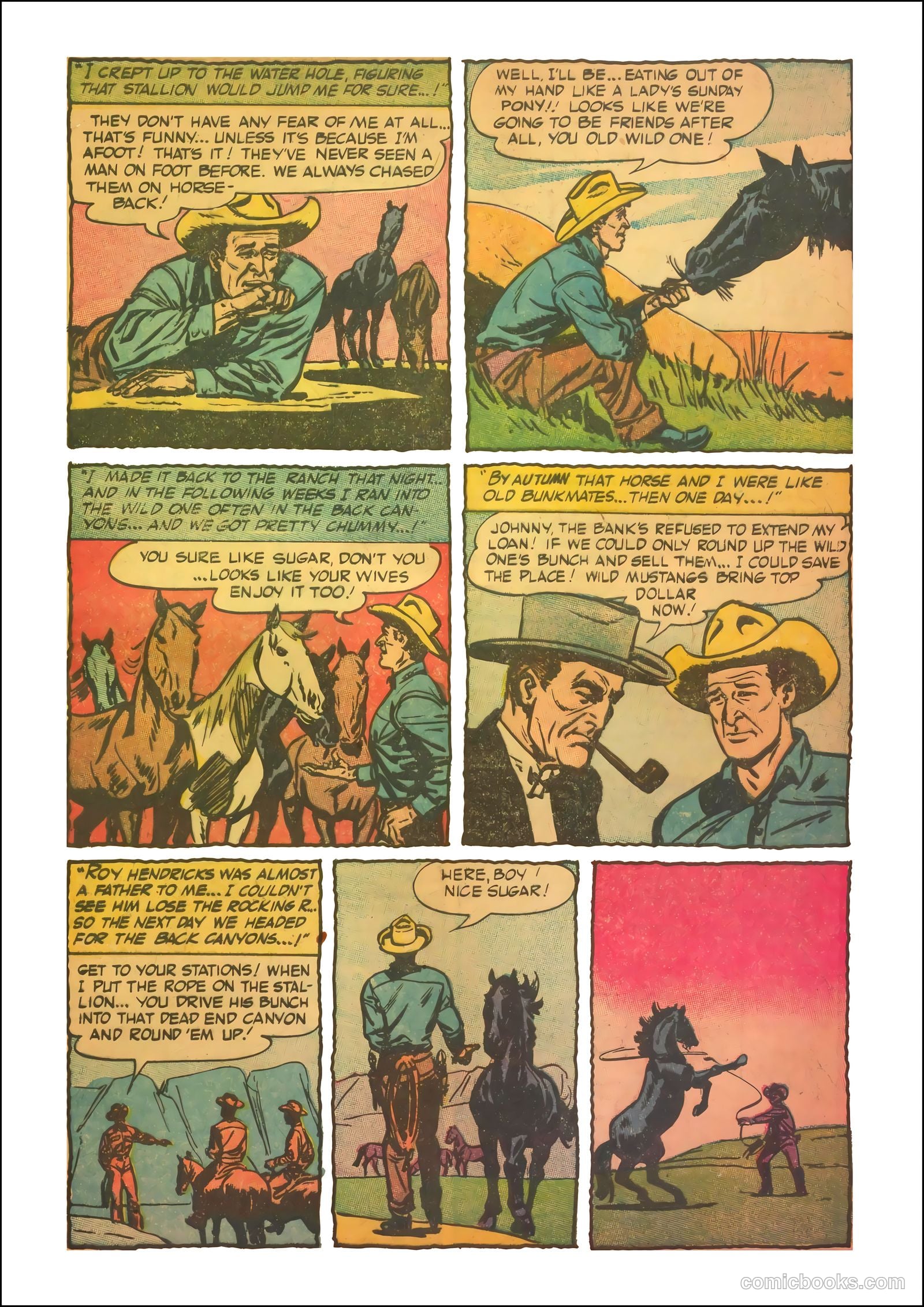 John Wayne Adventure Comics #30 — page 7 of 36