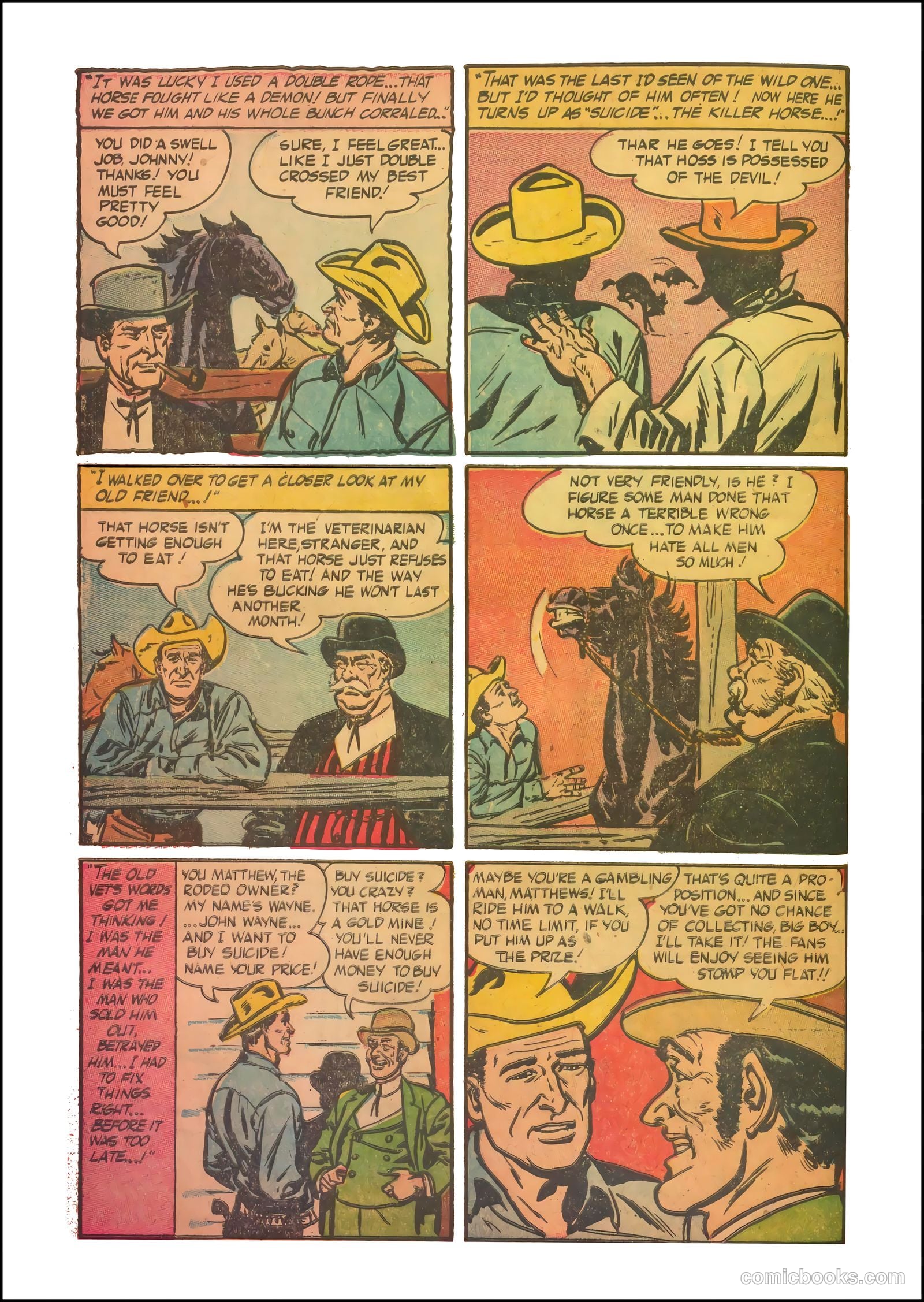 John Wayne Adventure Comics #30 — page 8 of 36