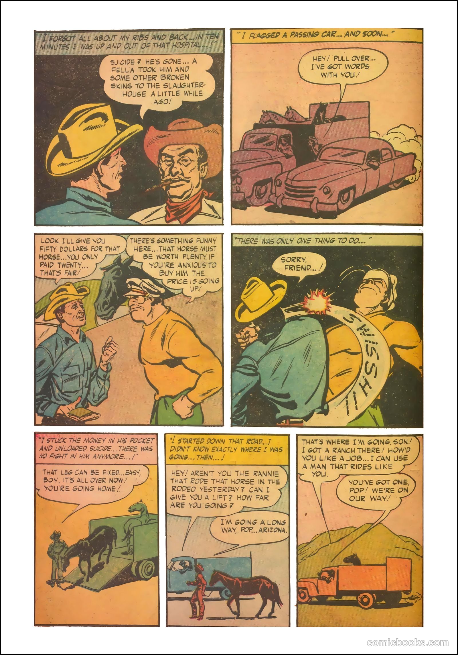 John Wayne Adventure Comics #30 — page 10 of 36