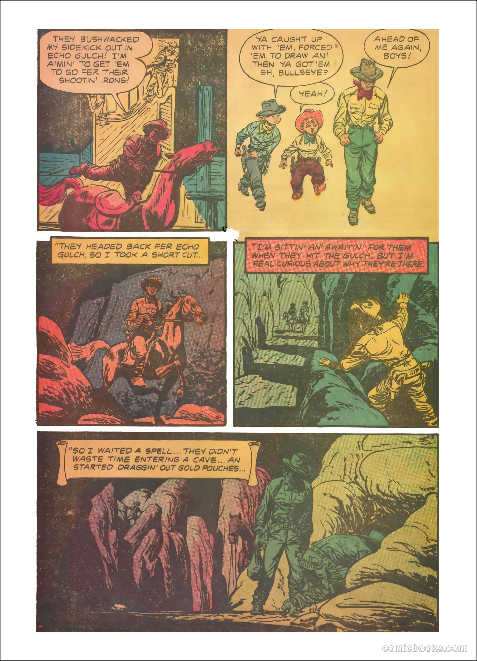 John Wayne Adventure Comics #30 — page 30 of 36