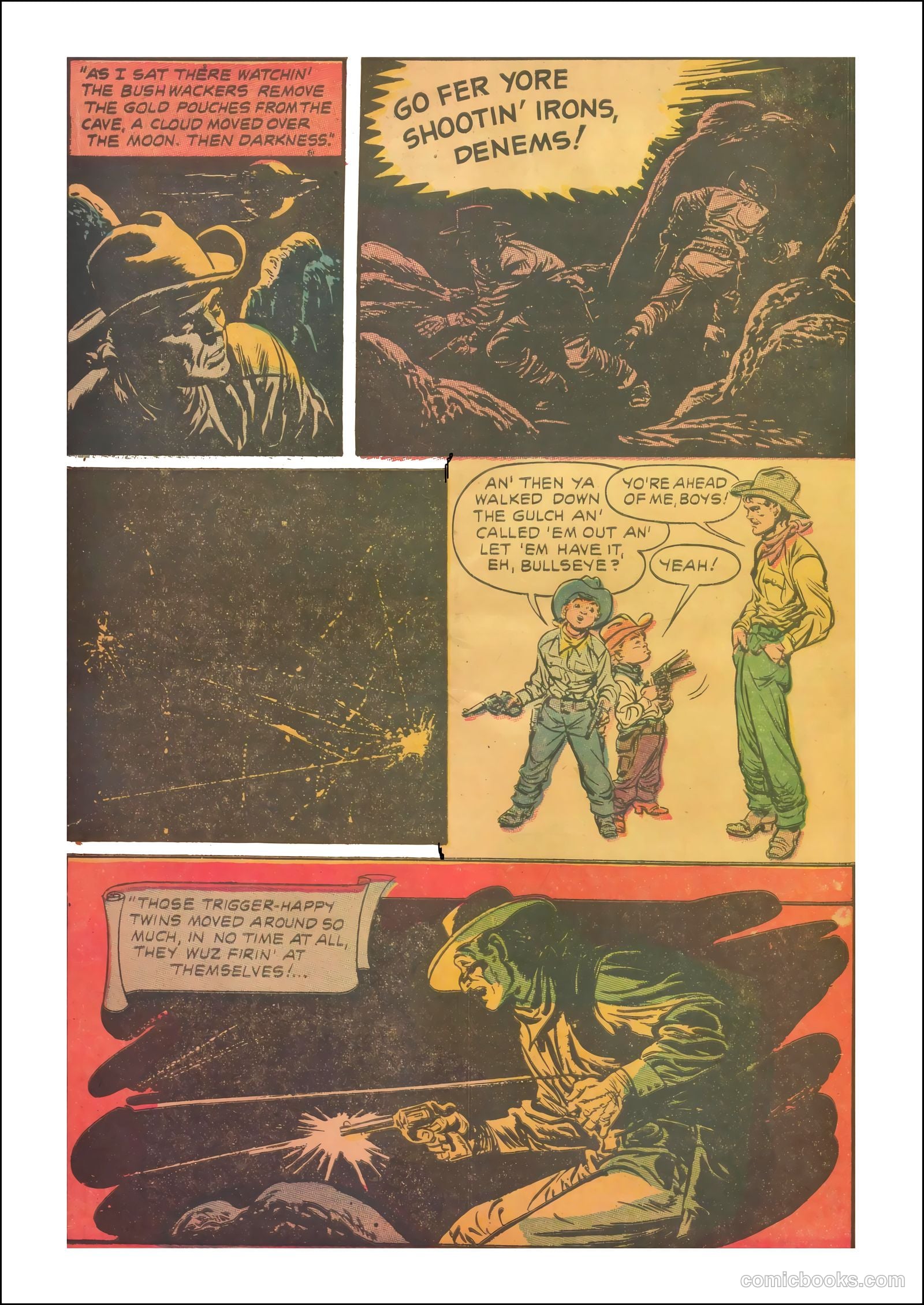 John Wayne Adventure Comics #30 — page 32 of 36