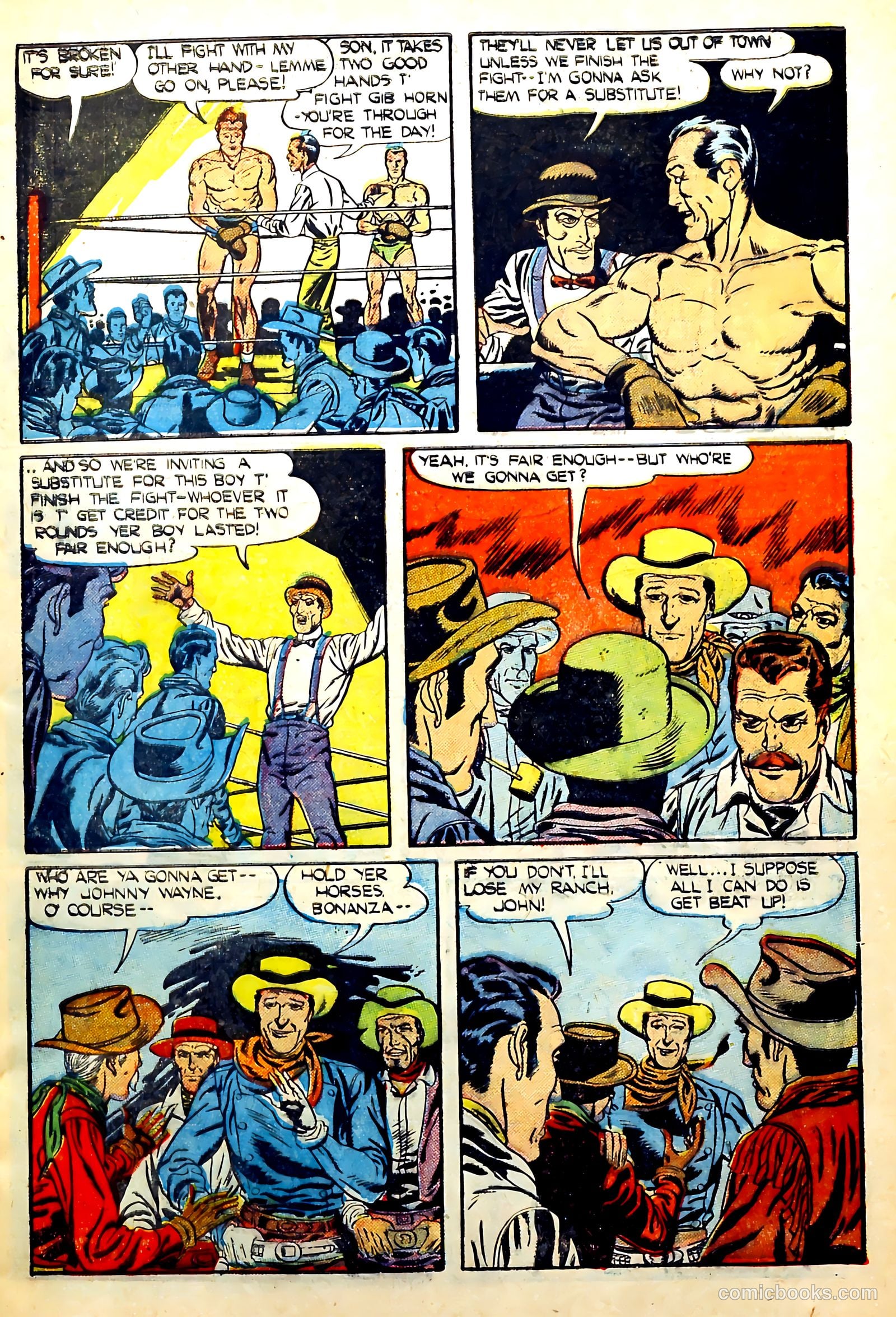 John Wayne Adventure Comics #31 — page 9 of 36