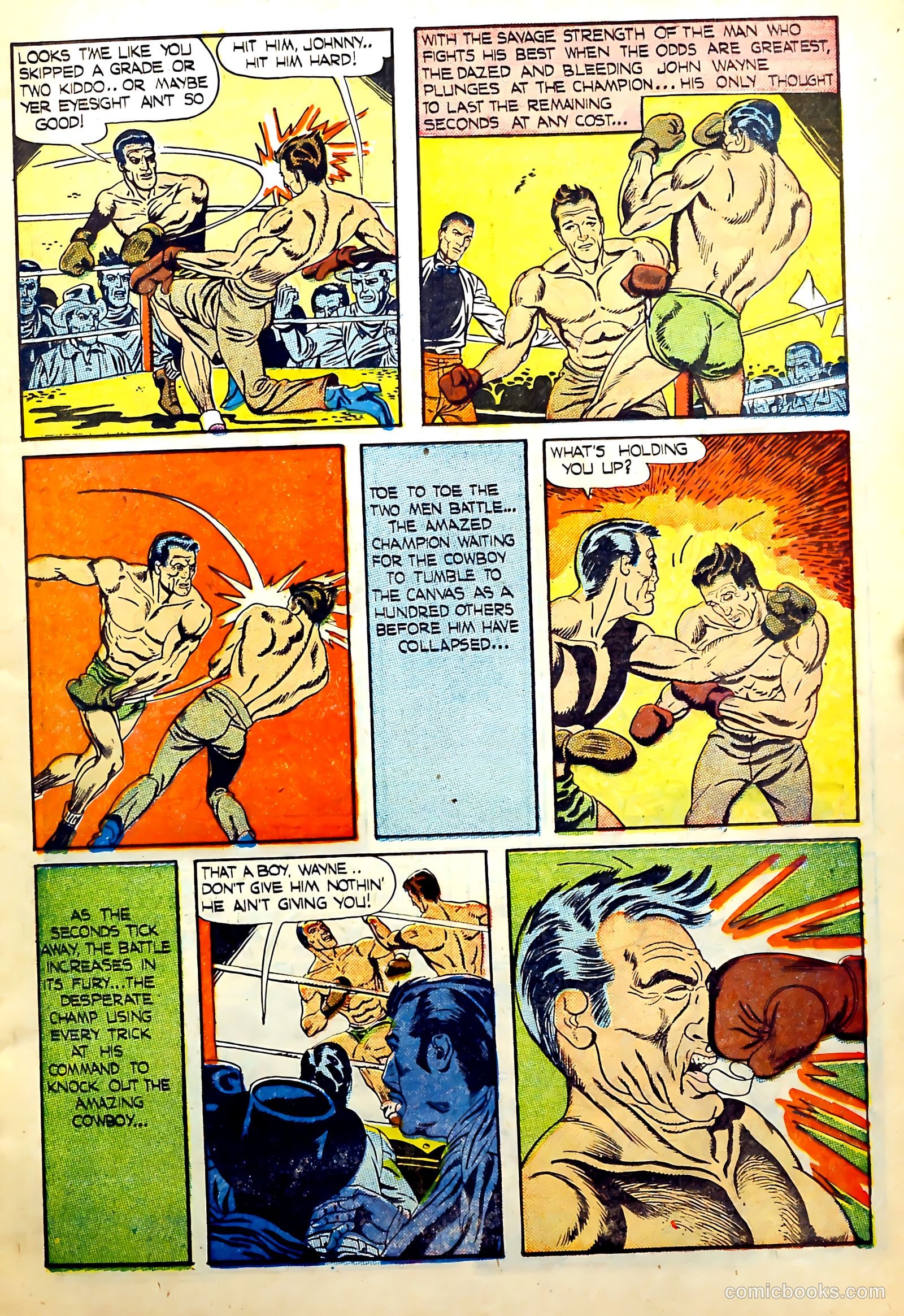 John Wayne Adventure Comics #31 — page 11 of 36