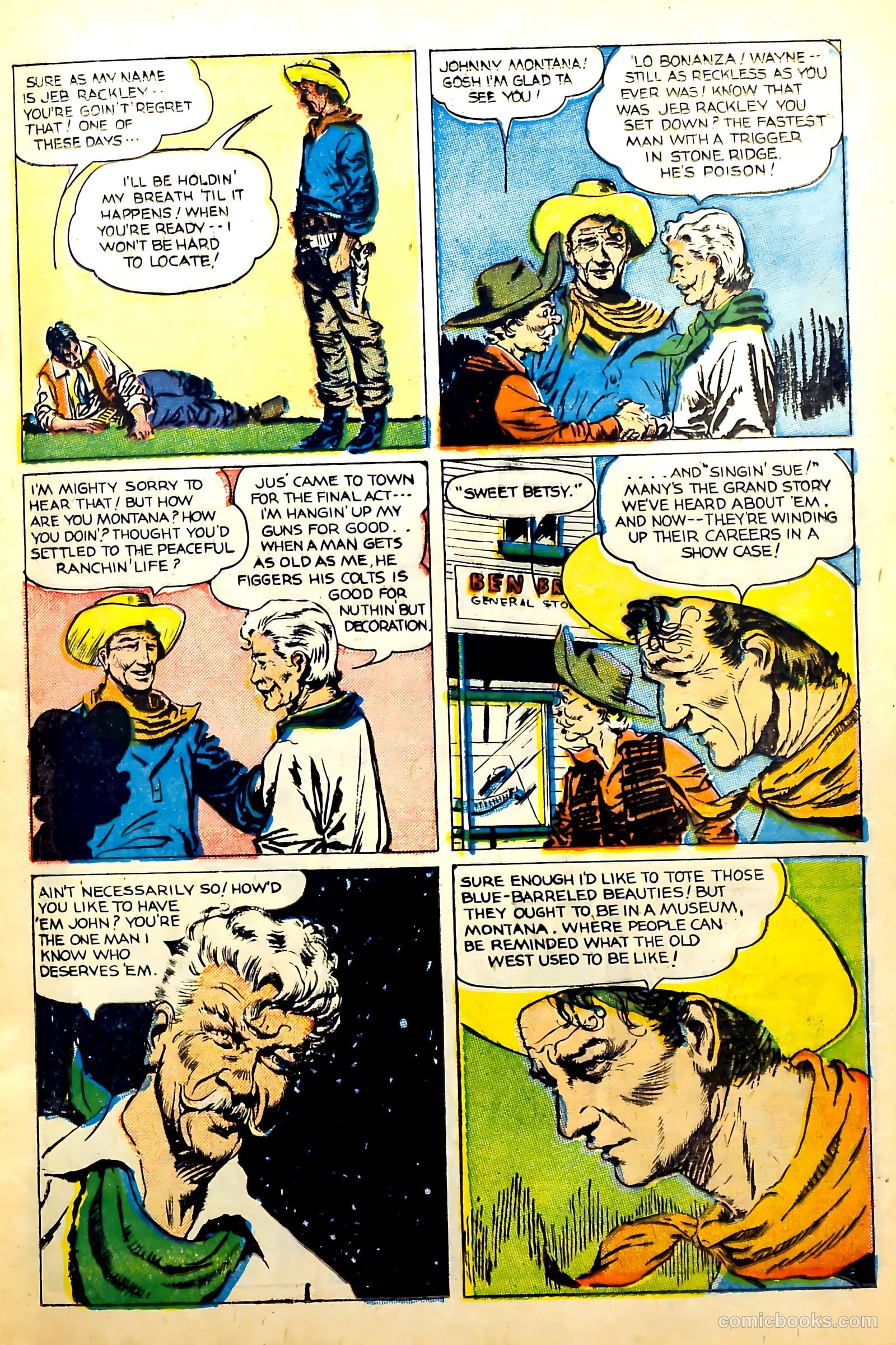 John Wayne Adventure Comics #31 — page 17 of 36