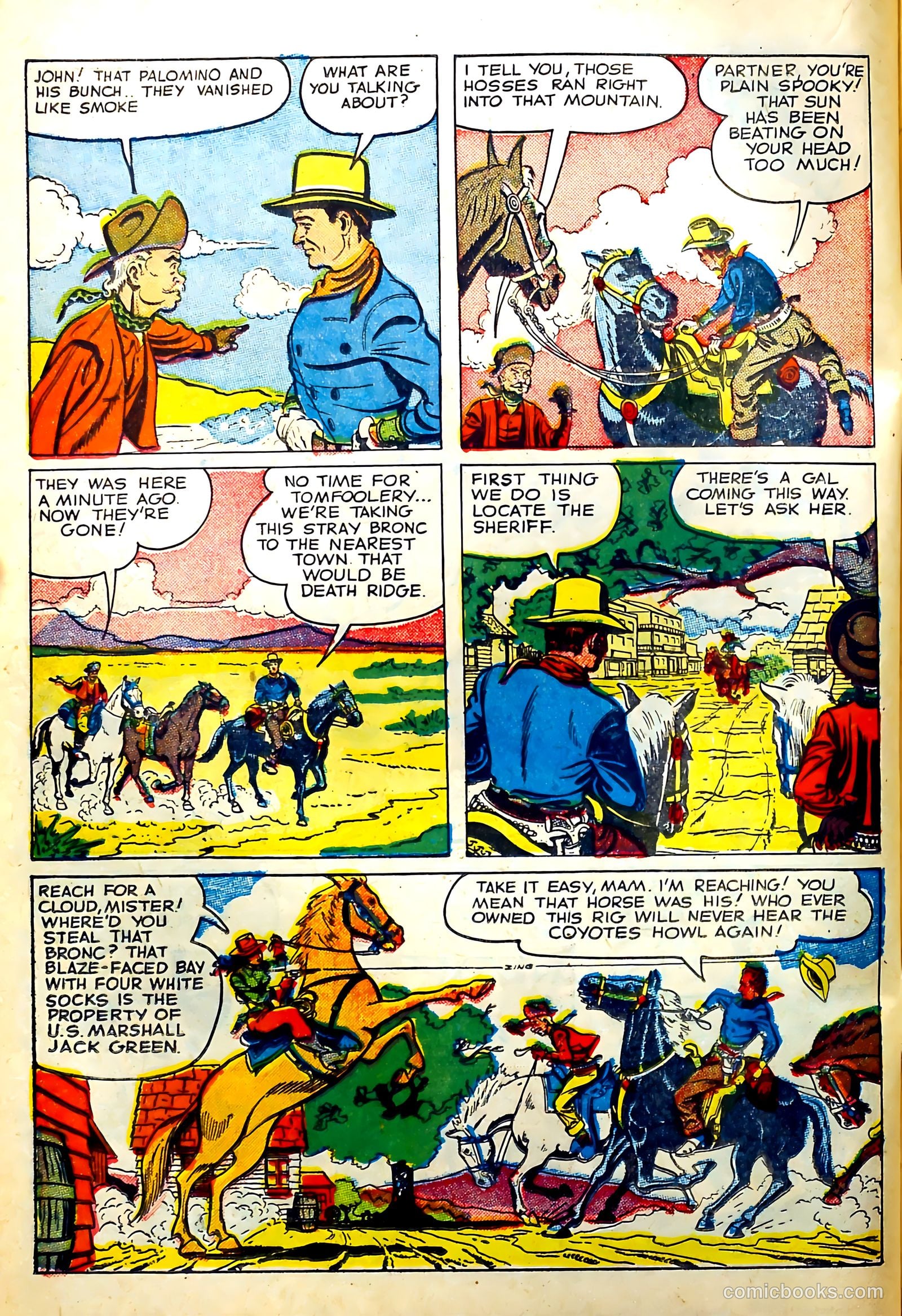 John Wayne Adventure Comics #31 — page 24 of 36