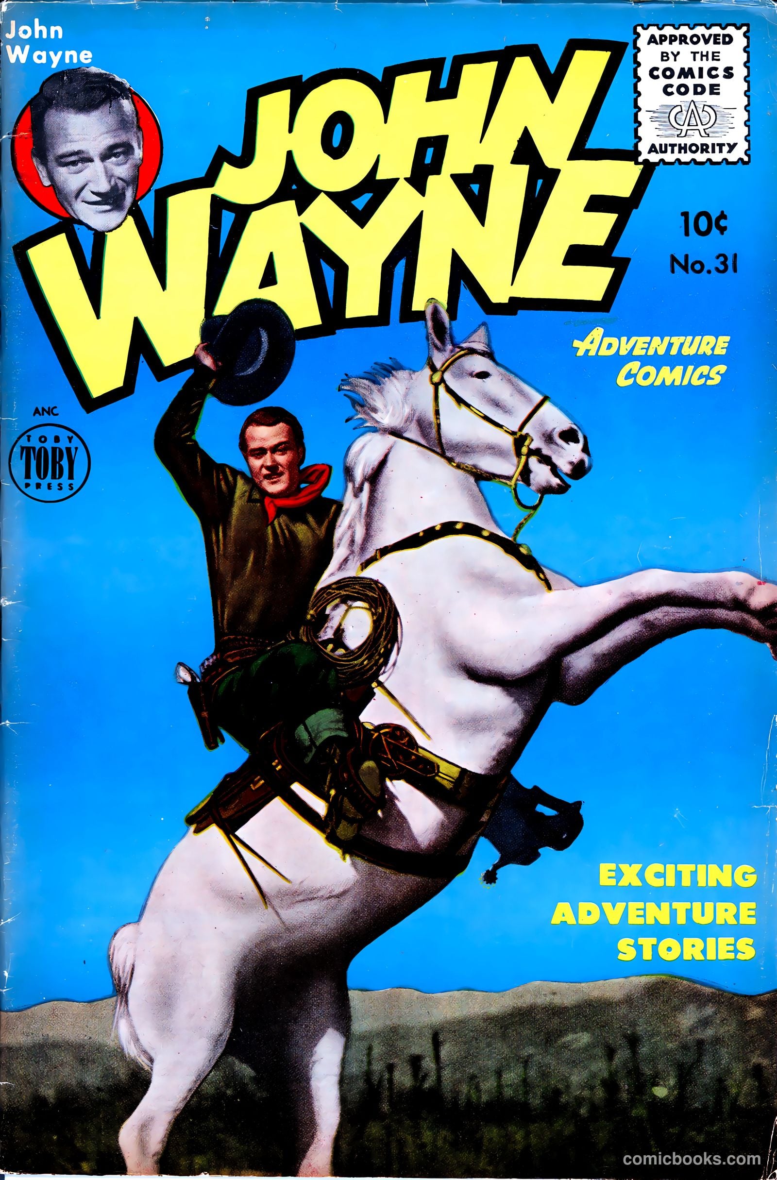 John Wayne Adventure Comics #31 — page 1 of 36