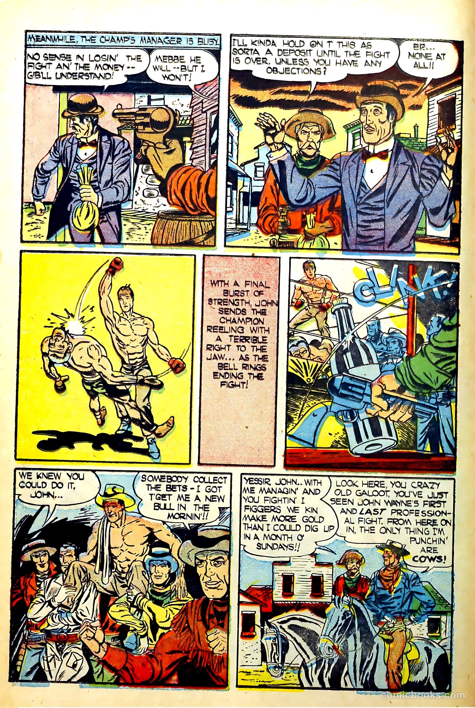 John Wayne Adventure Comics #31 — page 12 of 36