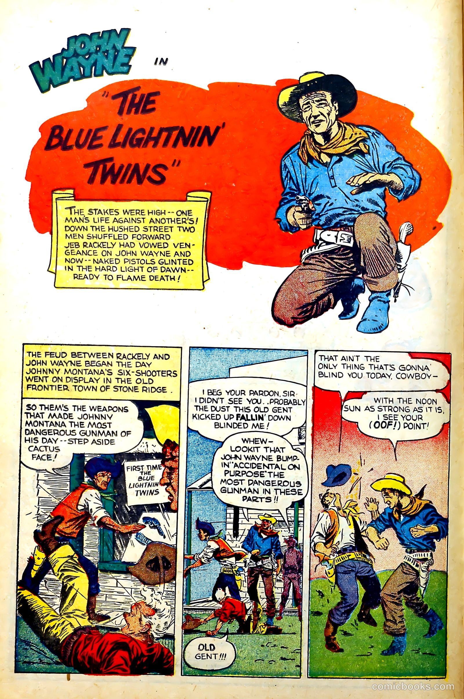 John Wayne Adventure Comics #31 — page 16 of 36