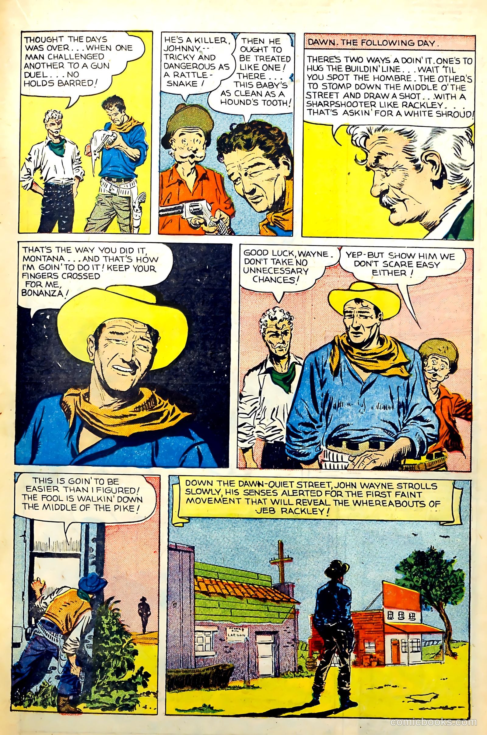 John Wayne Adventure Comics #31 — page 19 of 36
