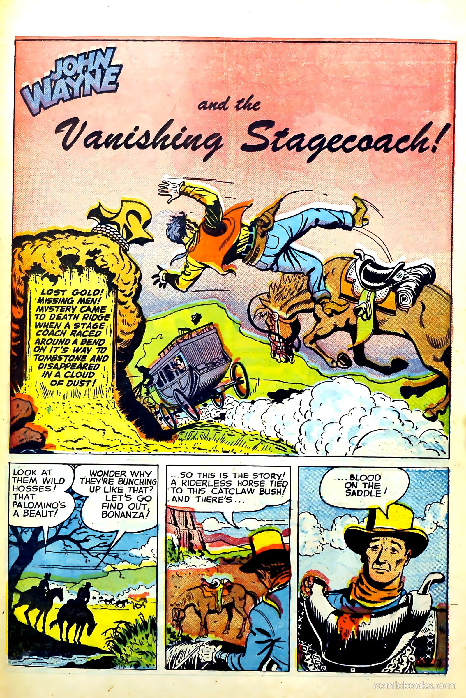 John Wayne Adventure Comics #31 — page 23 of 36