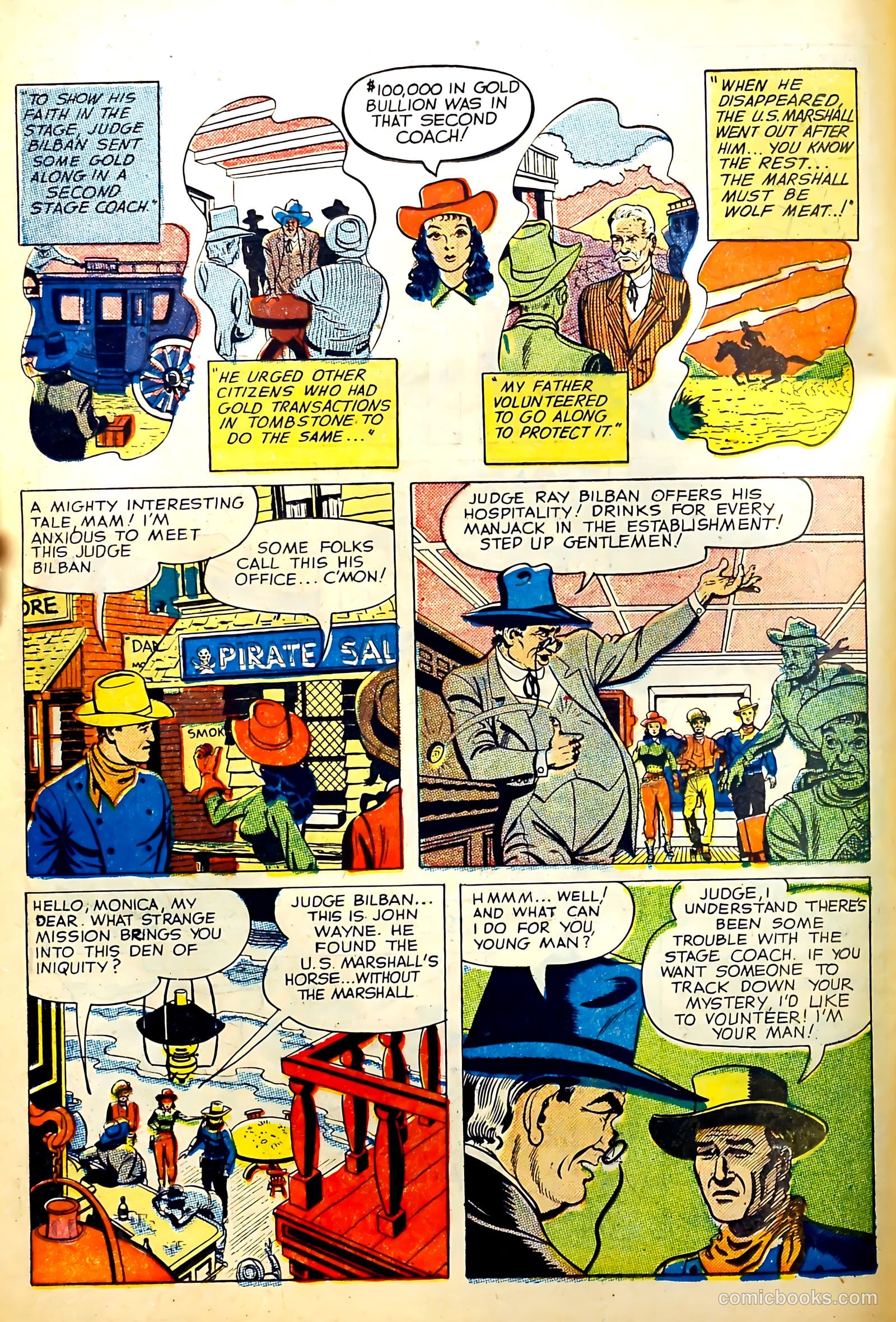 John Wayne Adventure Comics #31 — page 26 of 36