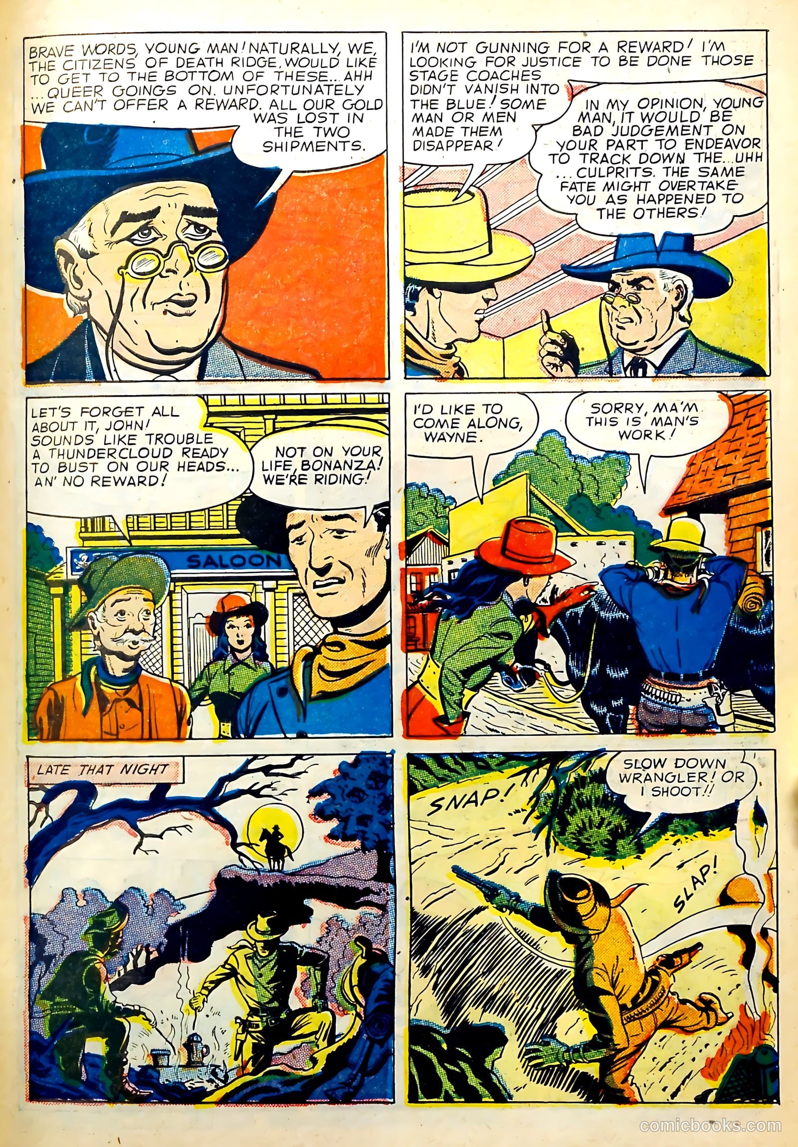 John Wayne Adventure Comics #31 — page 27 of 36