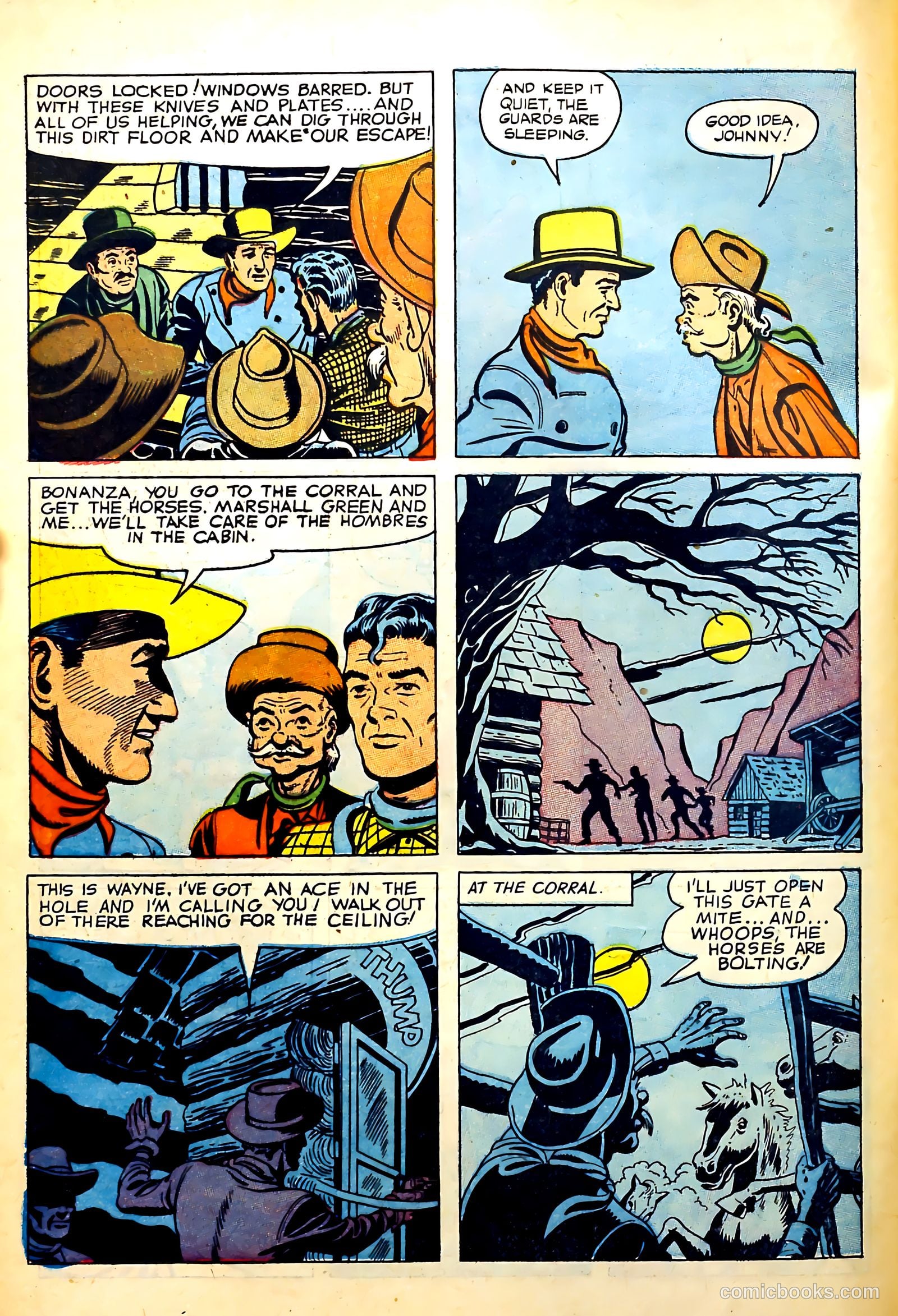 John Wayne Adventure Comics #31 — page 30 of 36