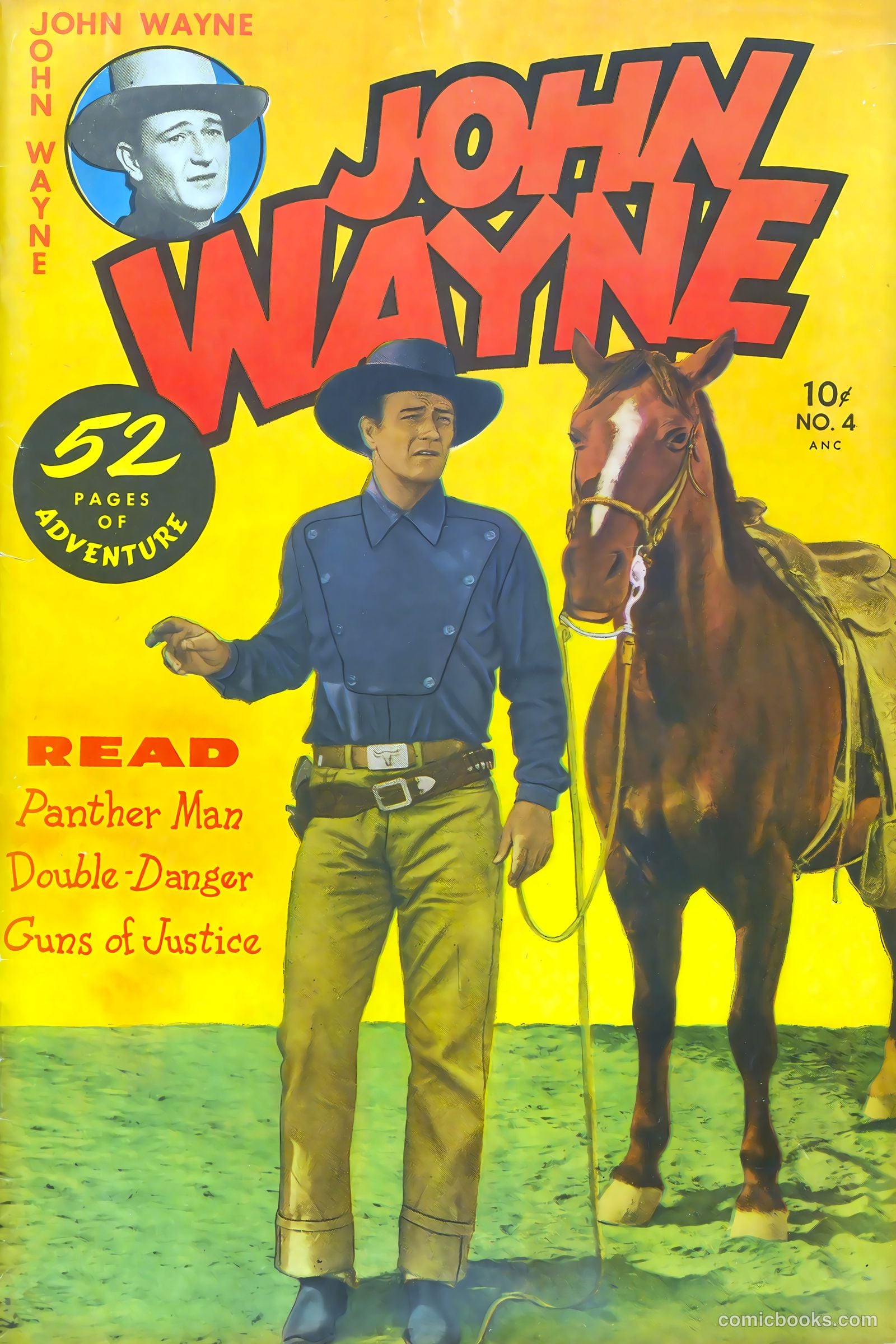 John Wayne Adventure Comics #4 — page 1 of 52