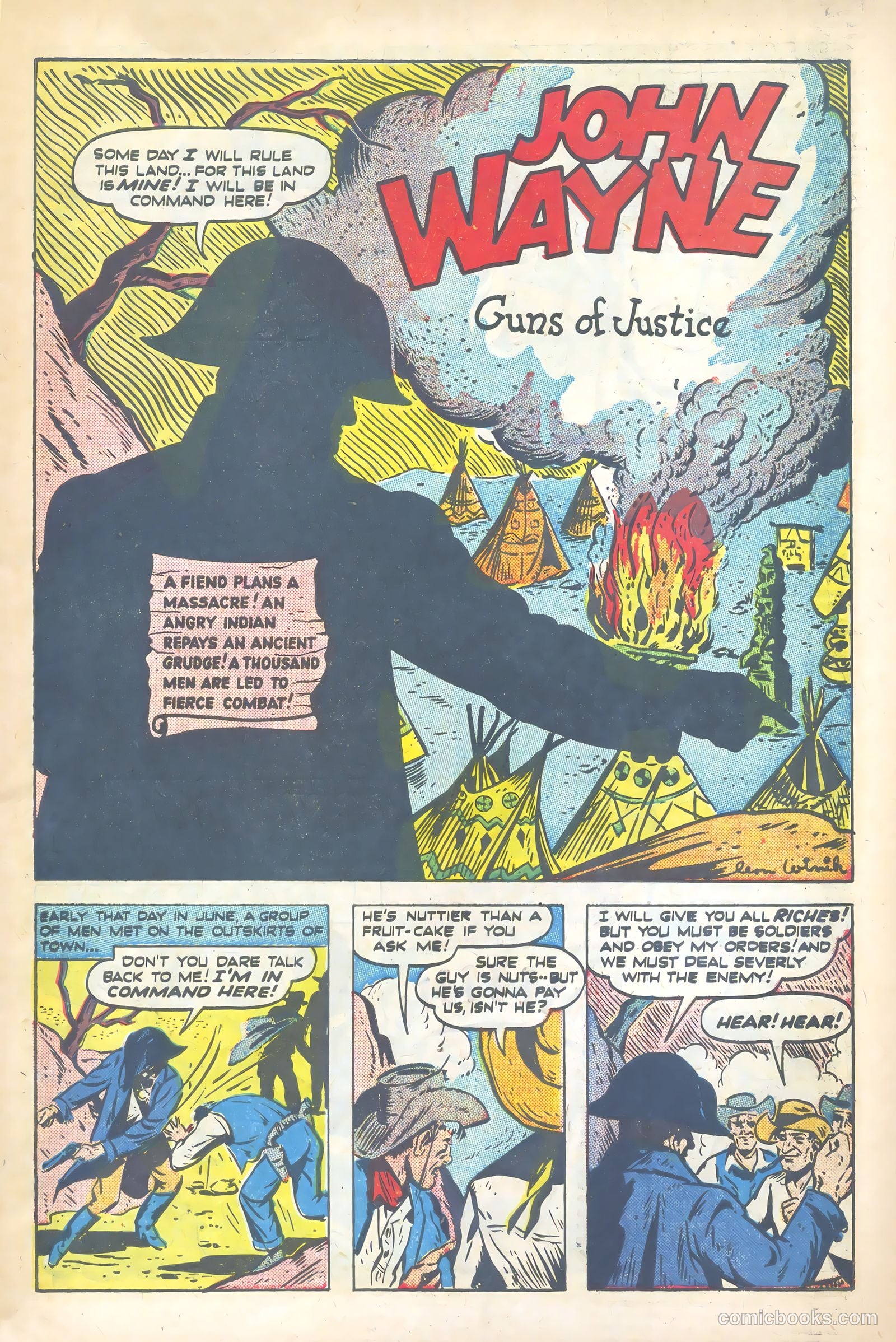 John Wayne Adventure Comics #4 — page 3 of 52