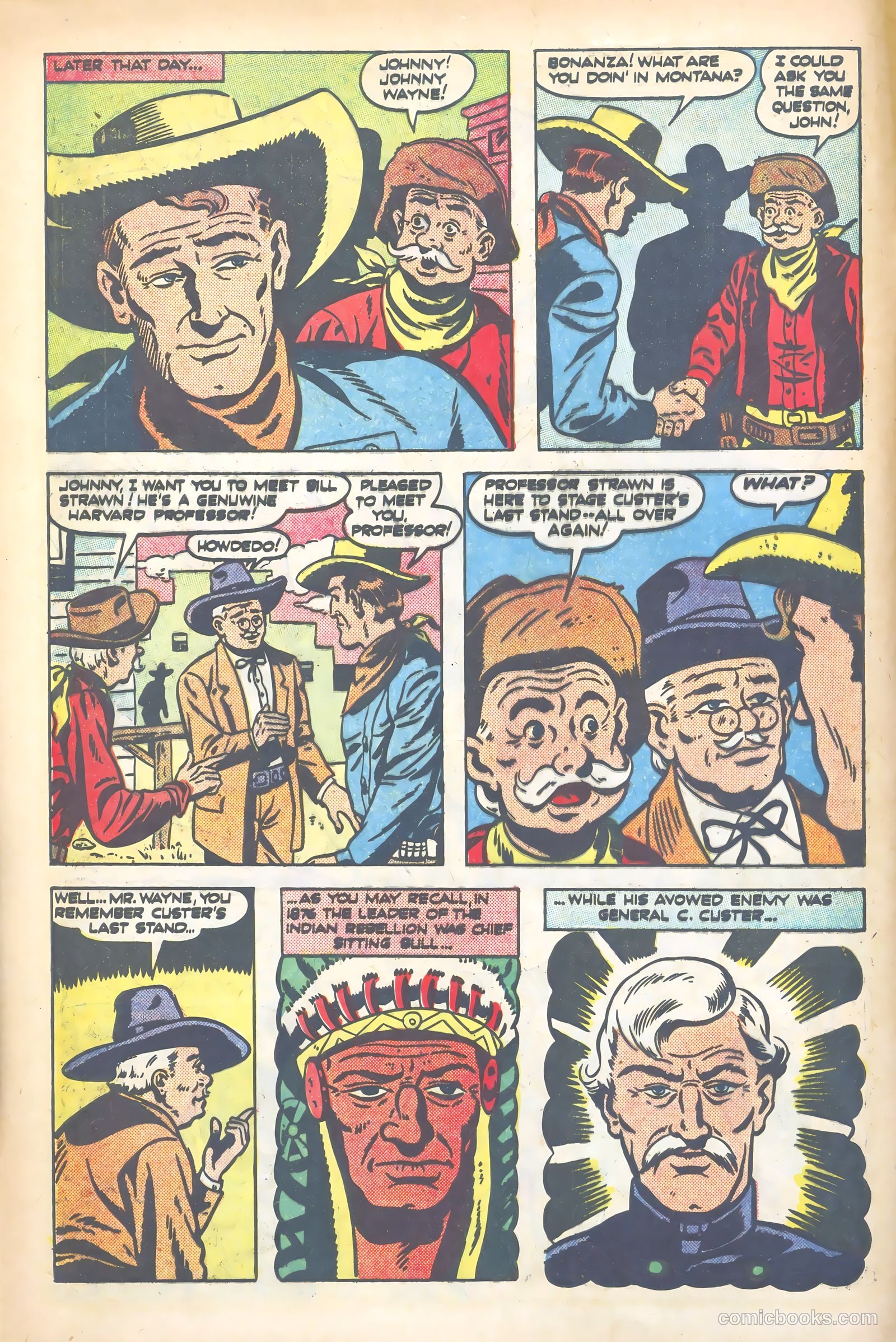 John Wayne Adventure Comics #4 — page 4 of 52