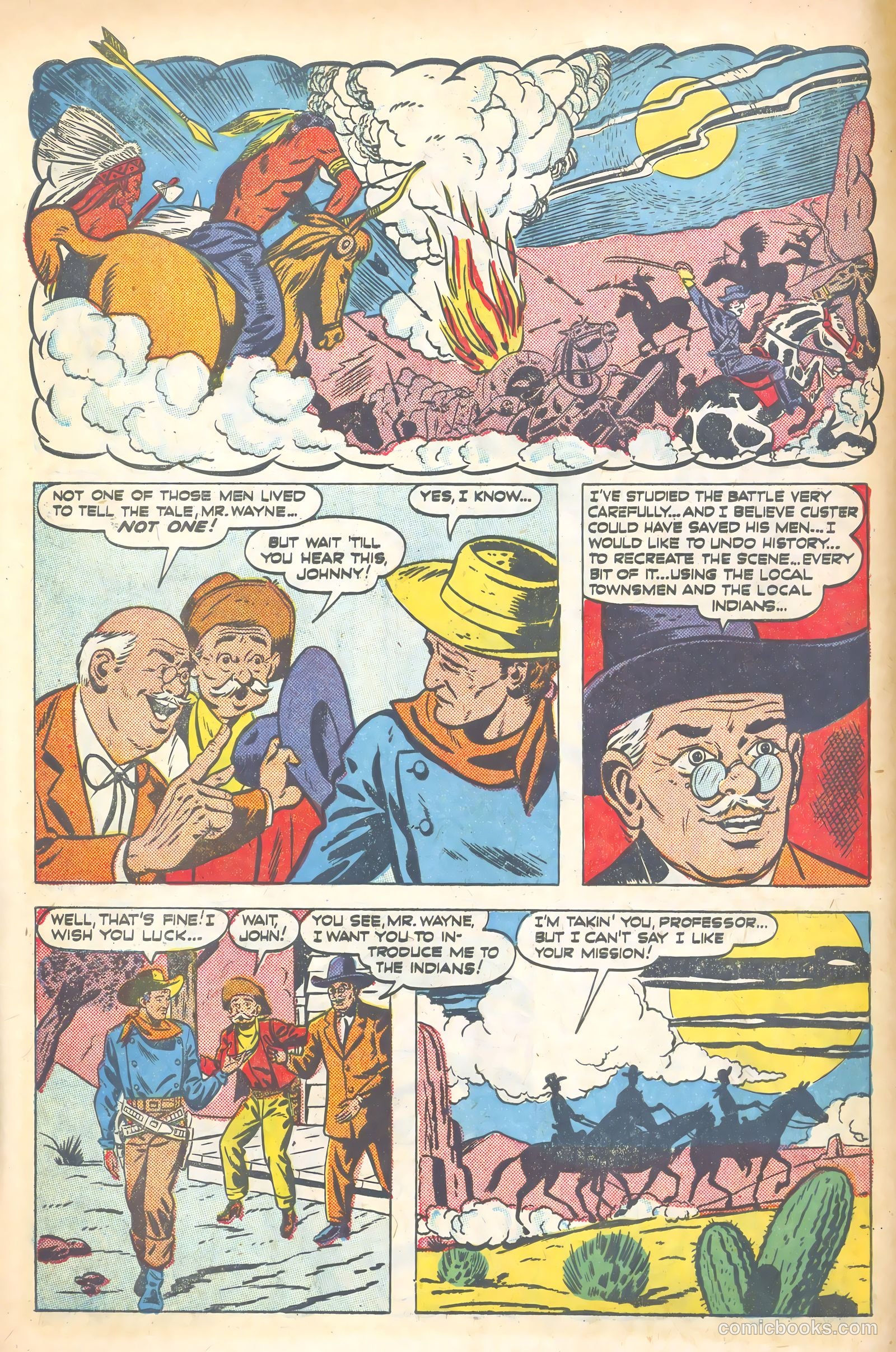 John Wayne Adventure Comics #4 — page 6 of 52