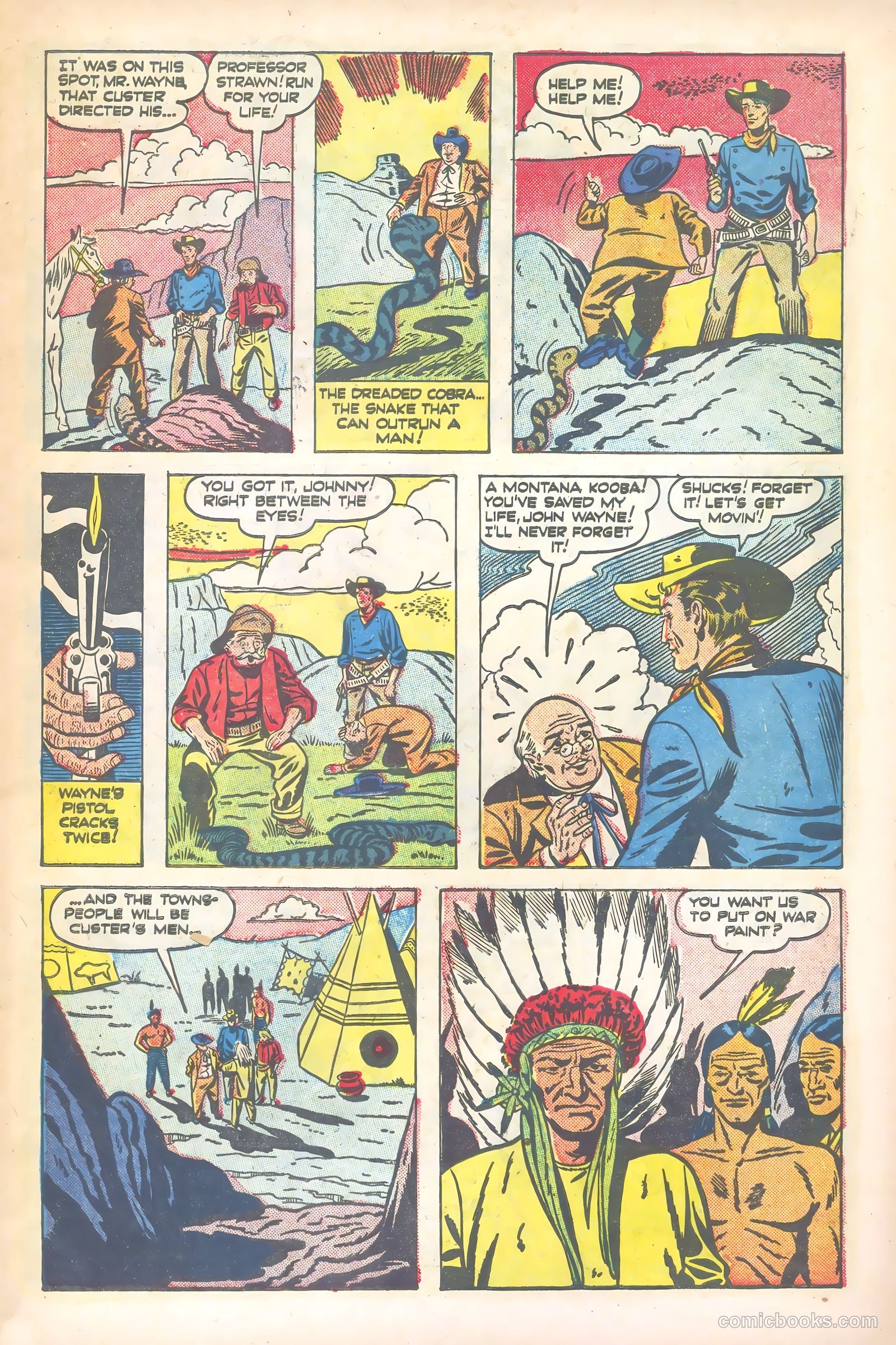 John Wayne Adventure Comics #4 — page 7 of 52