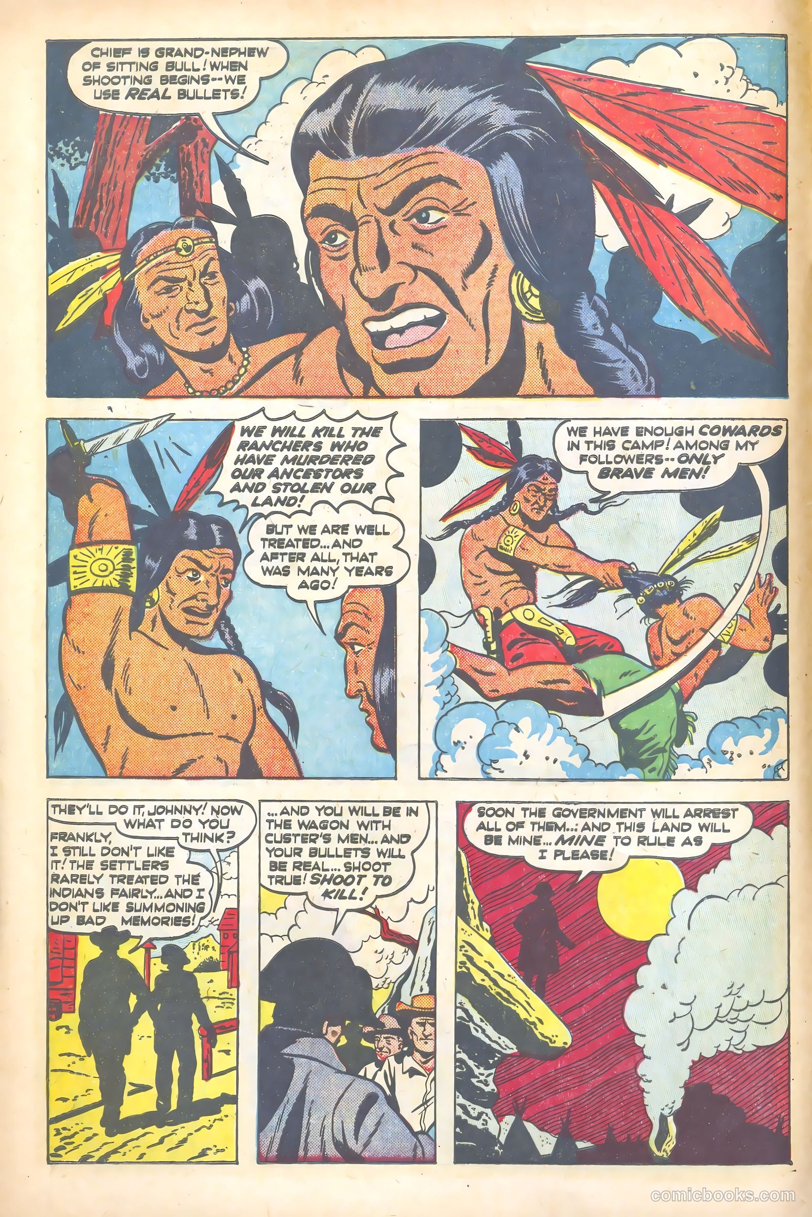 John Wayne Adventure Comics #4 — page 8 of 52