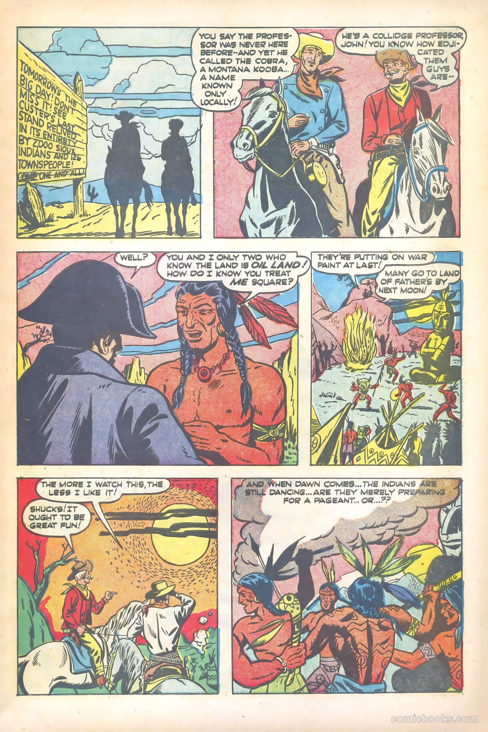 John Wayne Adventure Comics #4 — page 9 of 52
