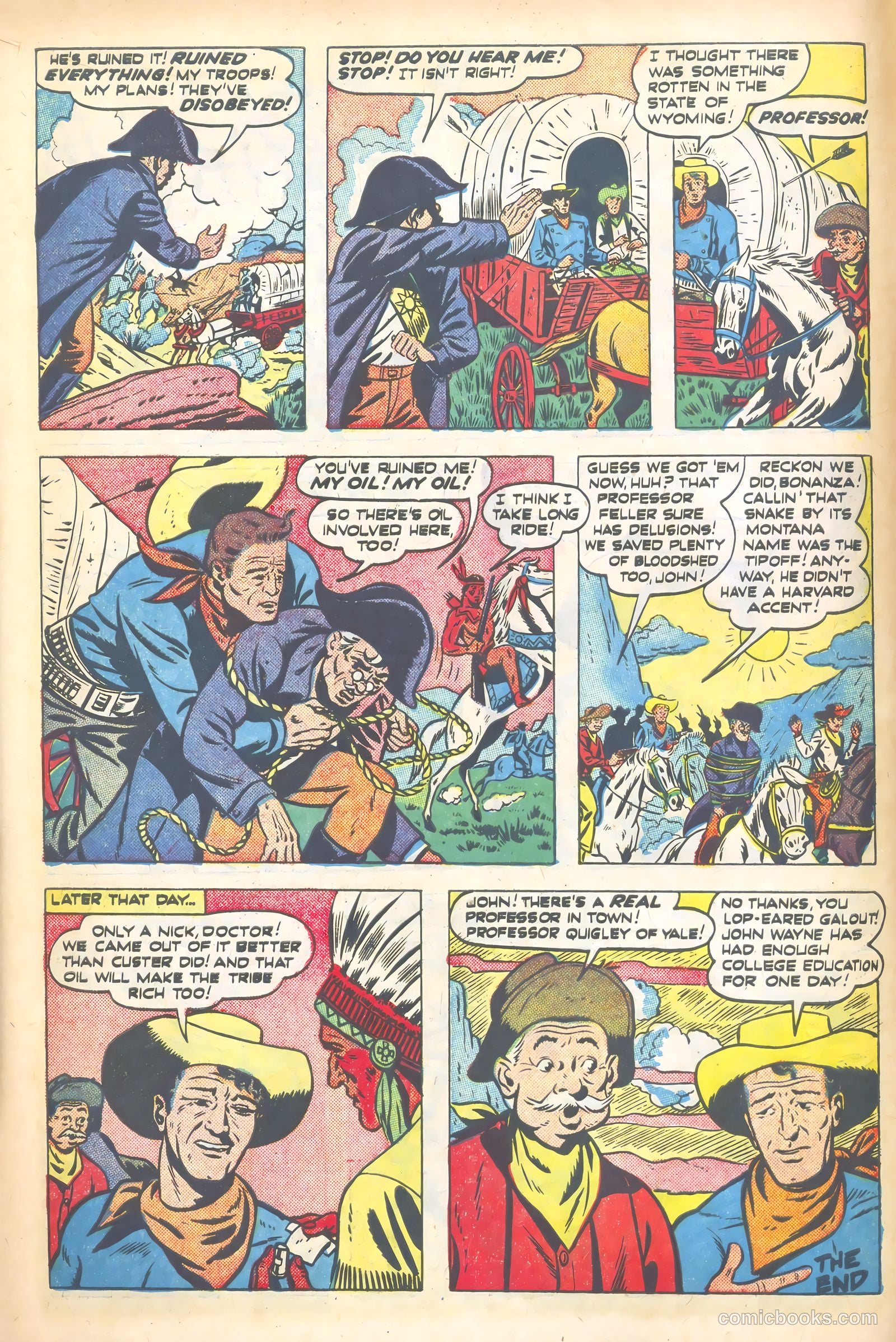John Wayne Adventure Comics #4 — page 12 of 52