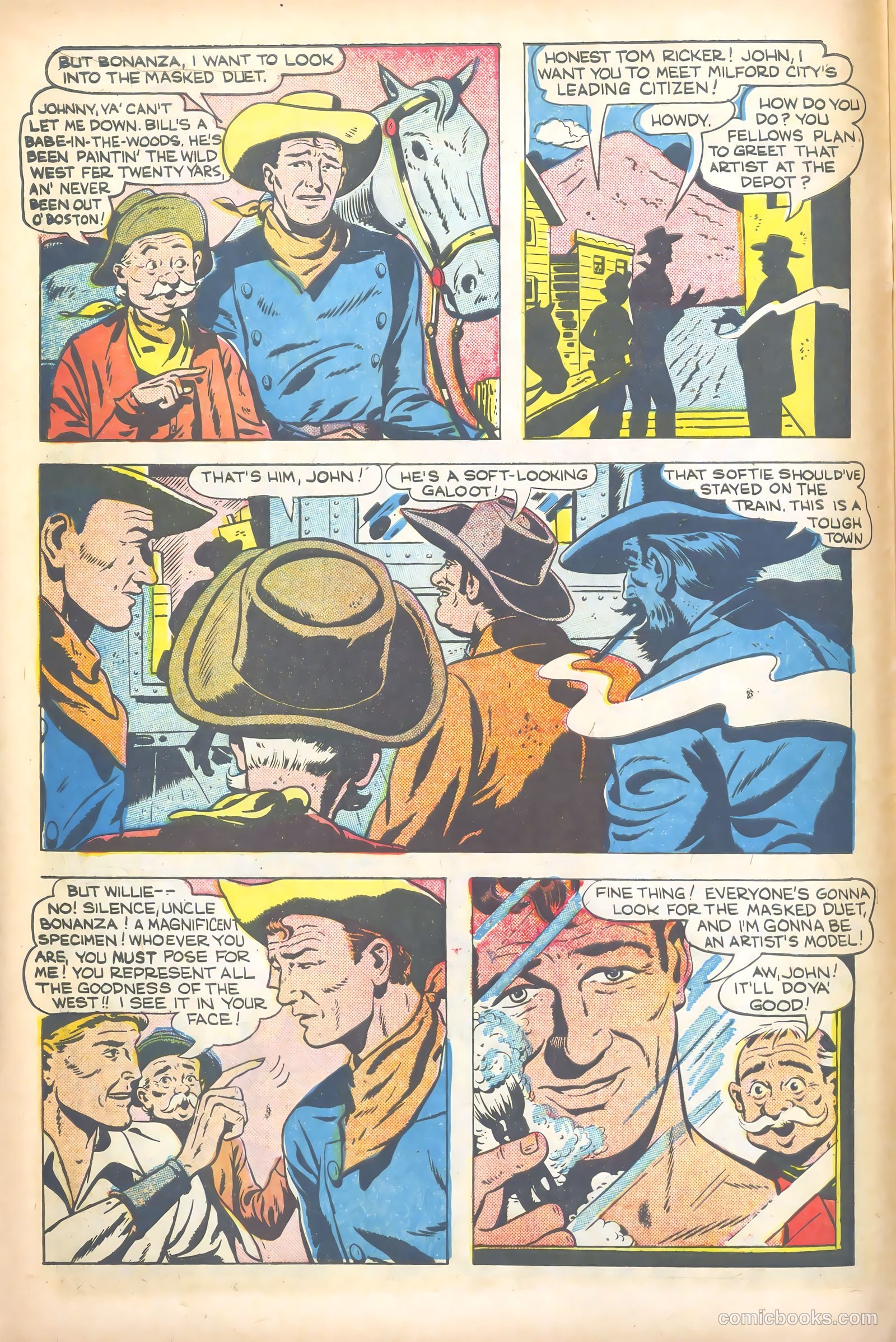 John Wayne Adventure Comics #4 — page 14 of 52