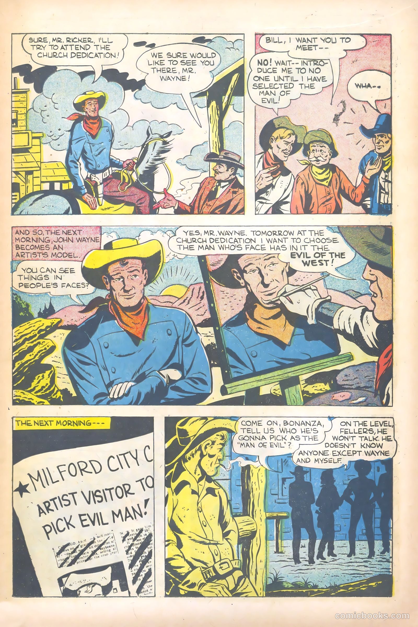 John Wayne Adventure Comics #4 — page 15 of 52