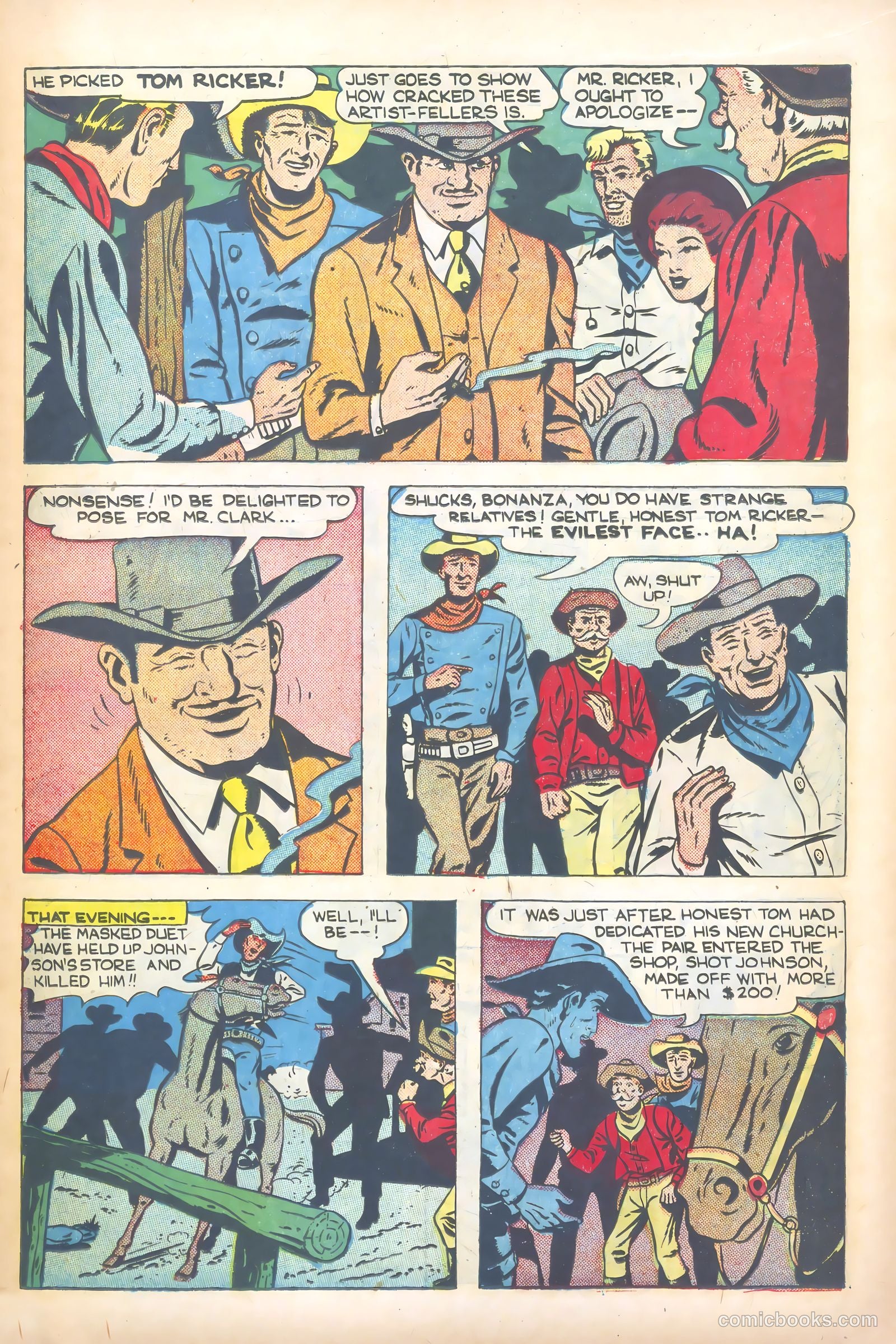 John Wayne Adventure Comics #4 — page 17 of 52