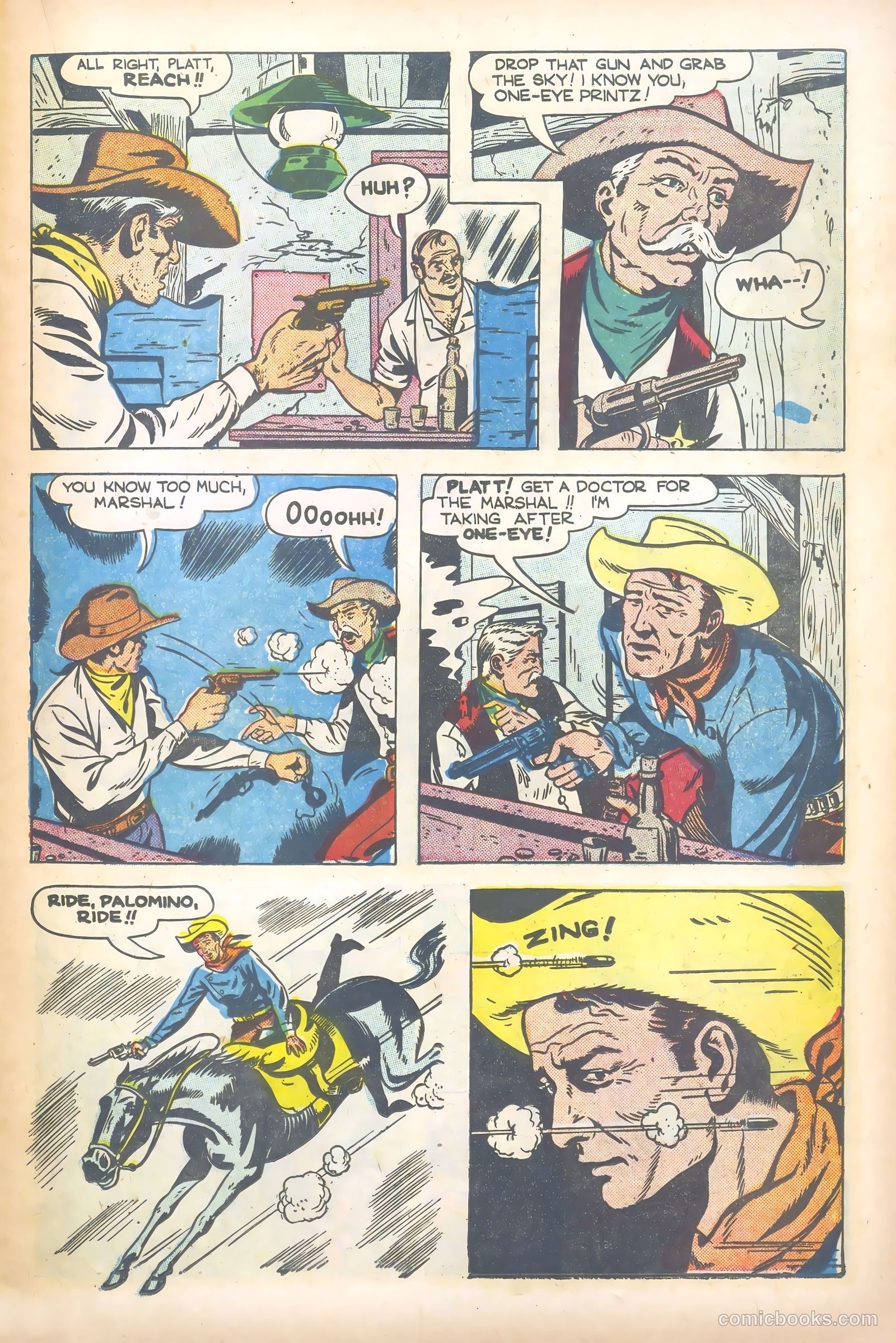 John Wayne Adventure Comics #4 — page 19 of 52