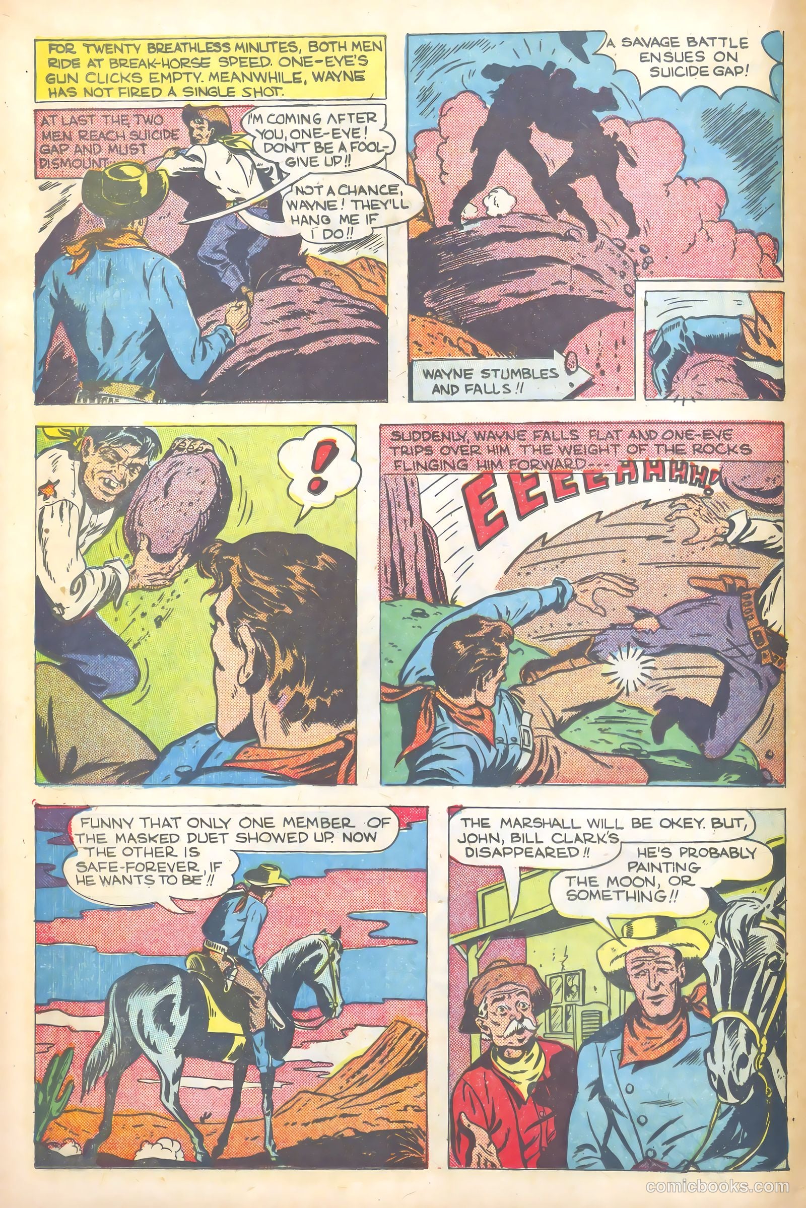 John Wayne Adventure Comics #4 — page 20 of 52