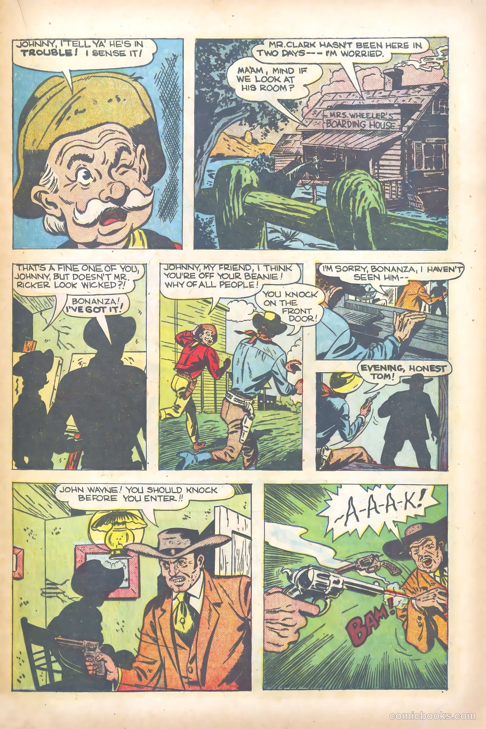 John Wayne Adventure Comics #4 — page 21 of 52