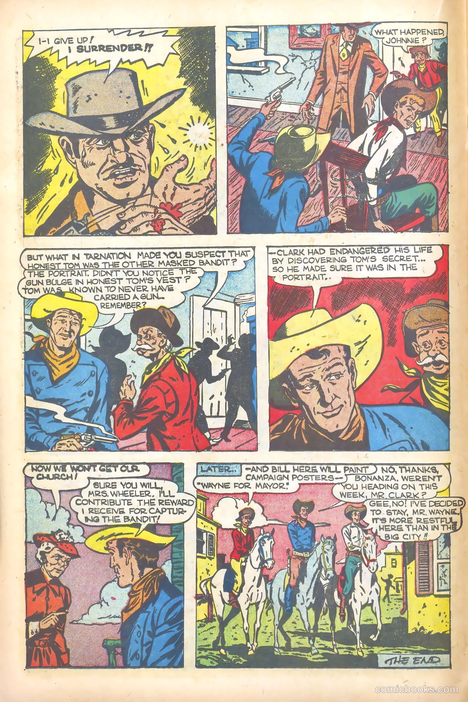 John Wayne Adventure Comics #4 — page 22 of 52