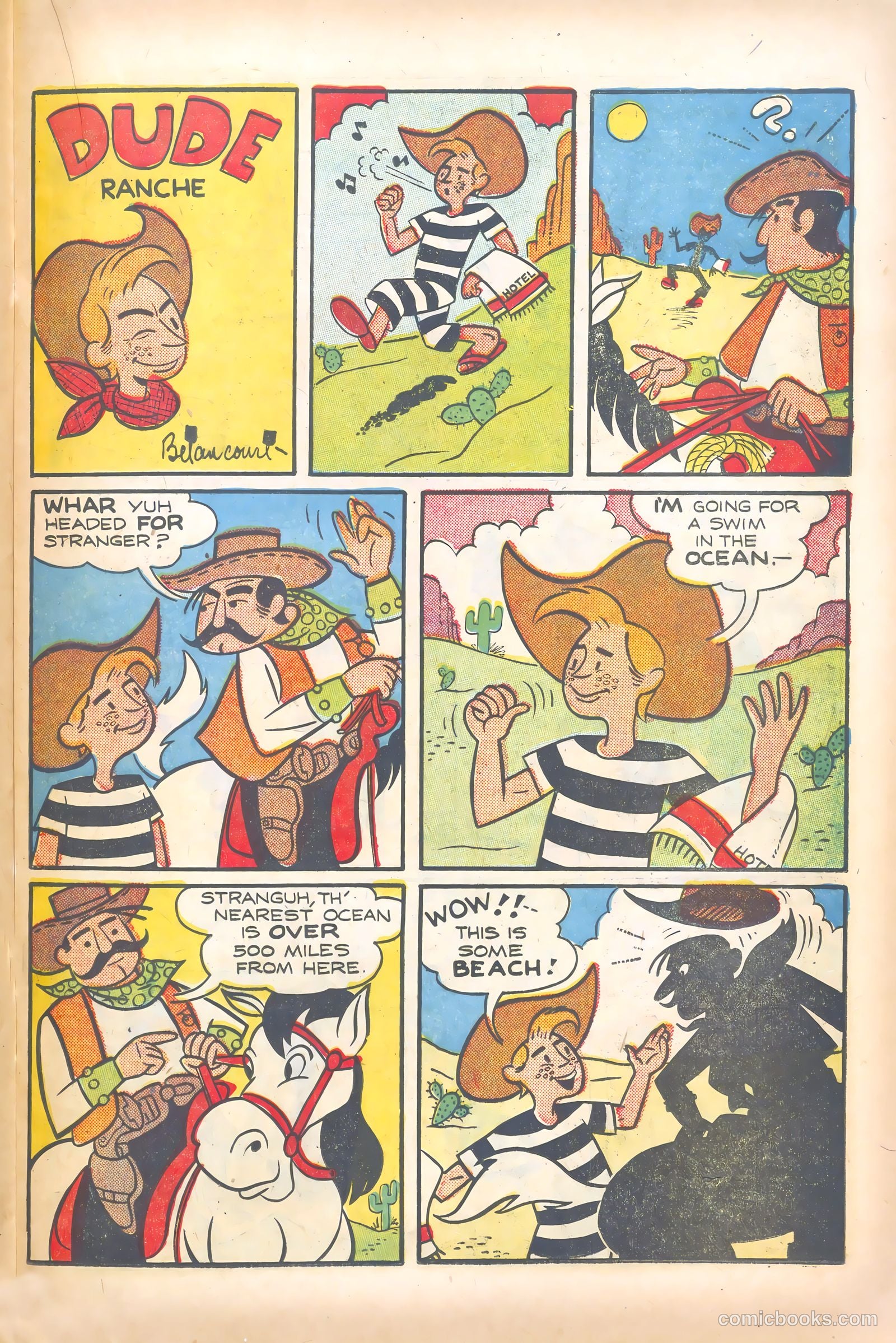 John Wayne Adventure Comics #4 — page 23 of 52