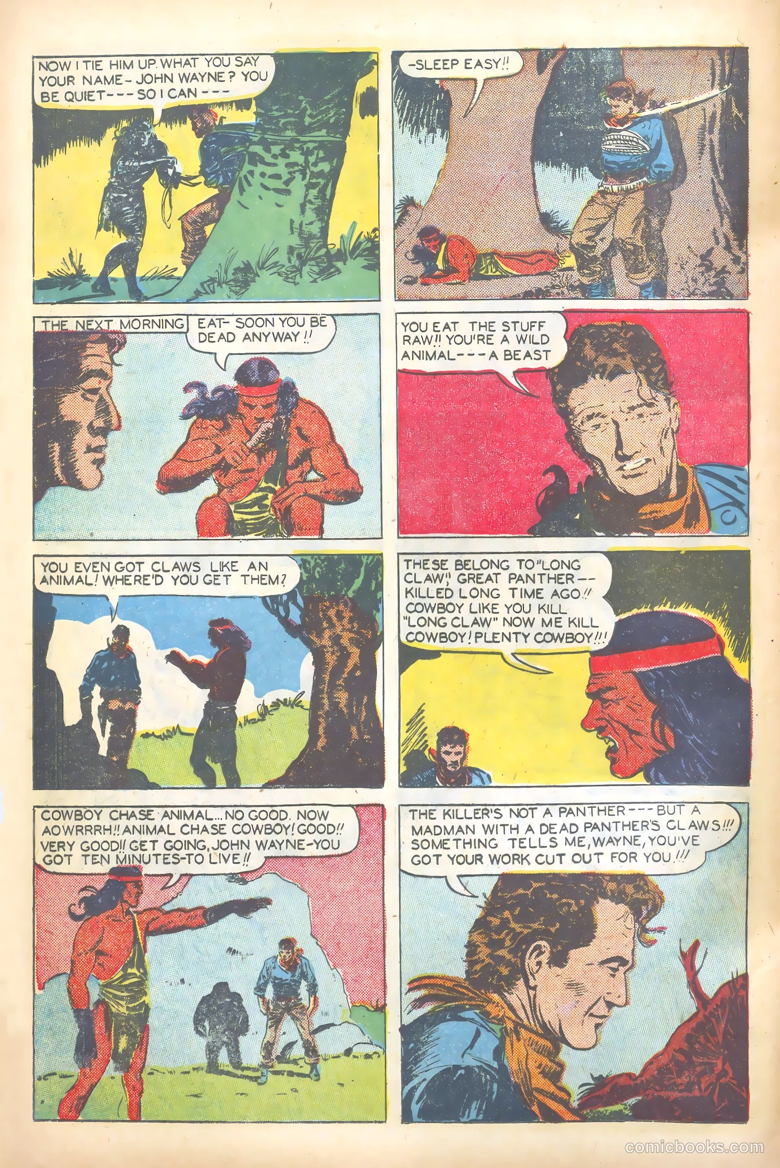 John Wayne Adventure Comics #4 — page 30 of 52