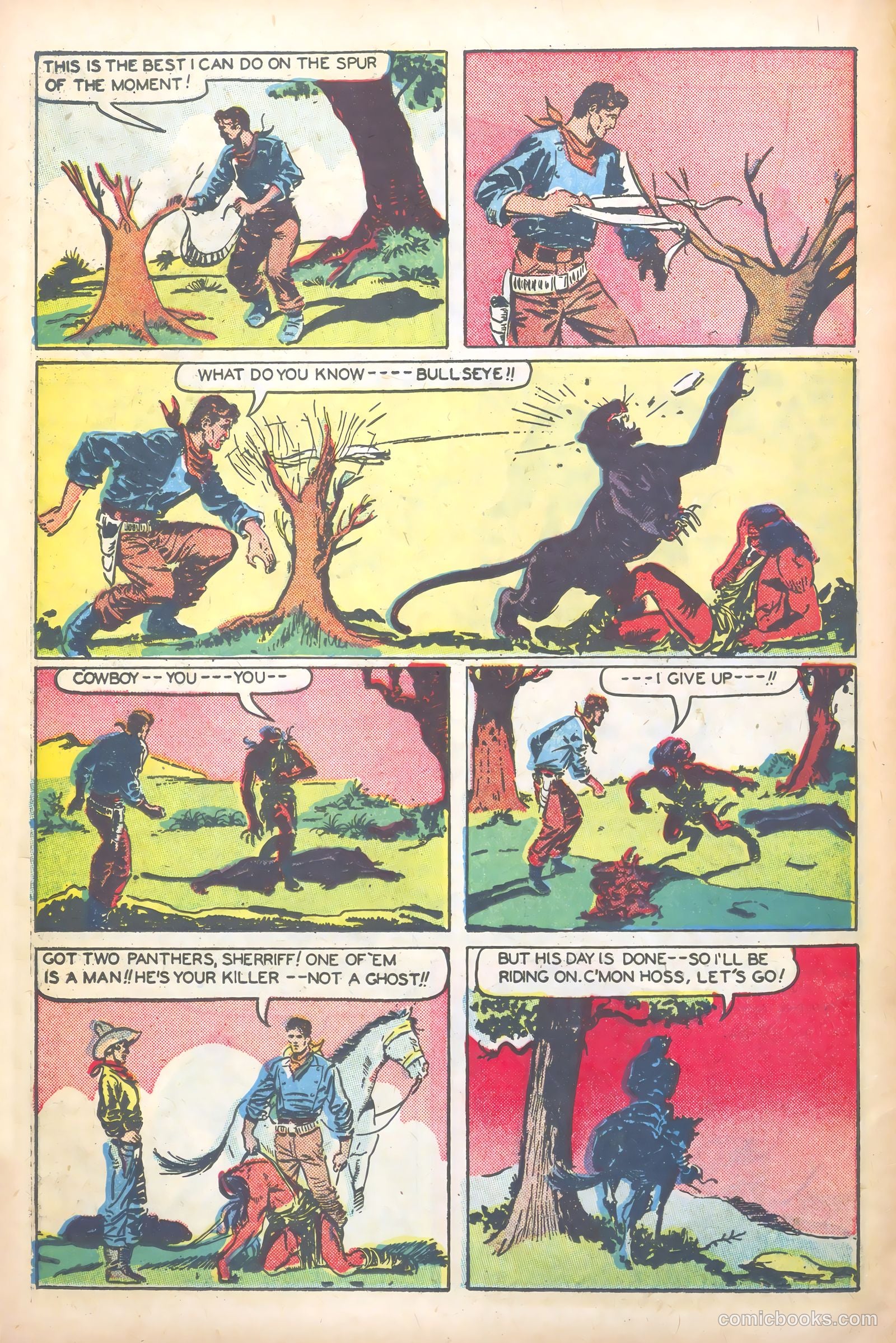 John Wayne Adventure Comics #4 — page 34 of 52