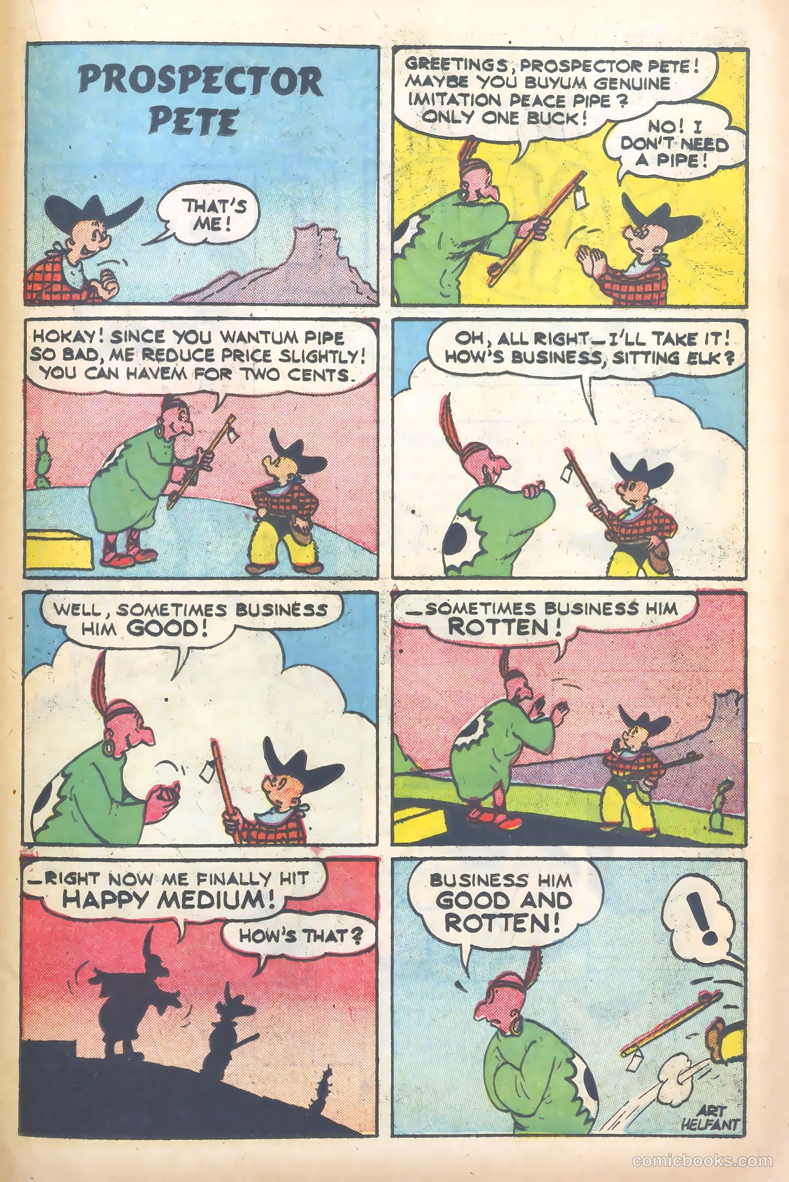 John Wayne Adventure Comics #4 — page 35 of 52