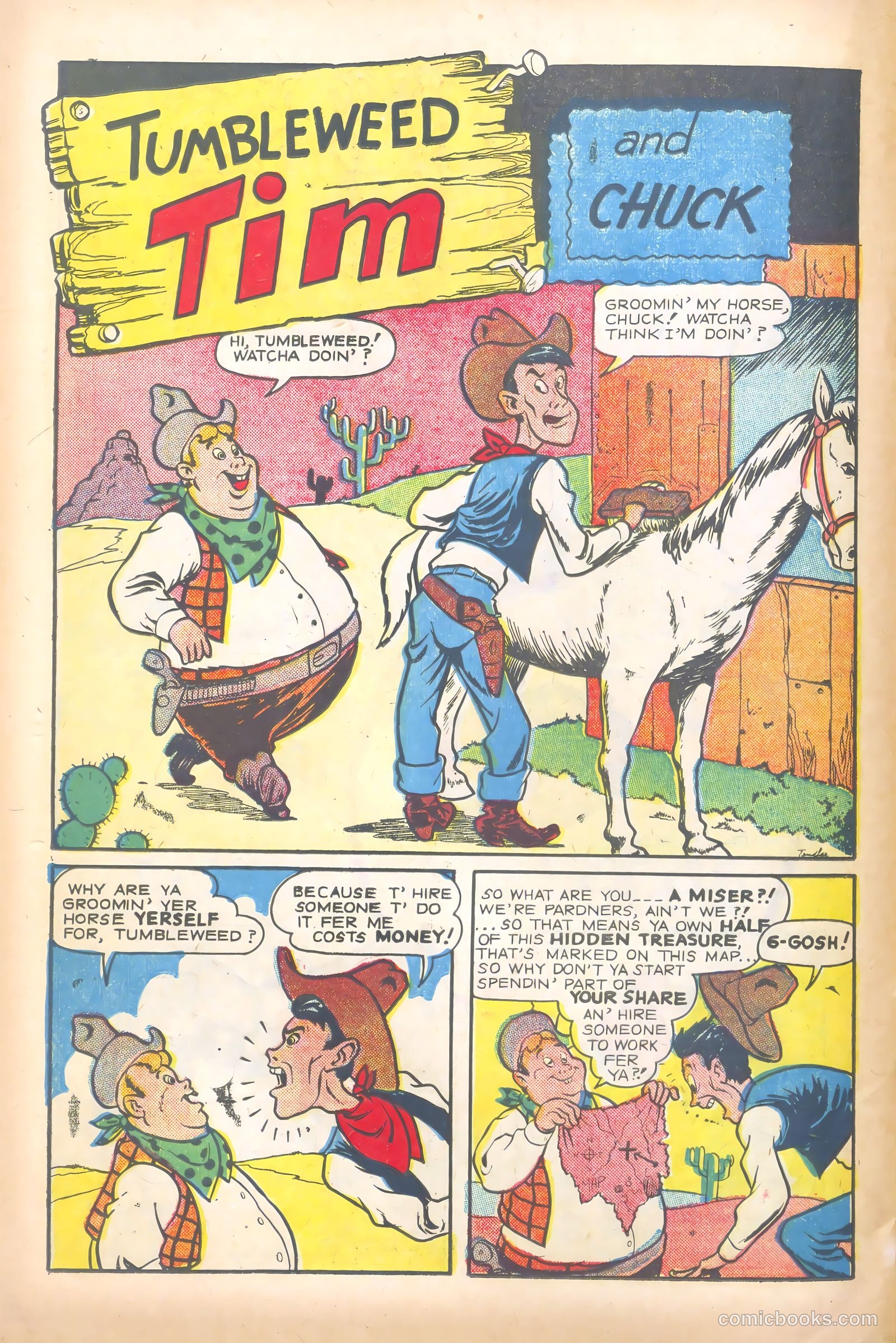 John Wayne Adventure Comics #4 — page 38 of 52