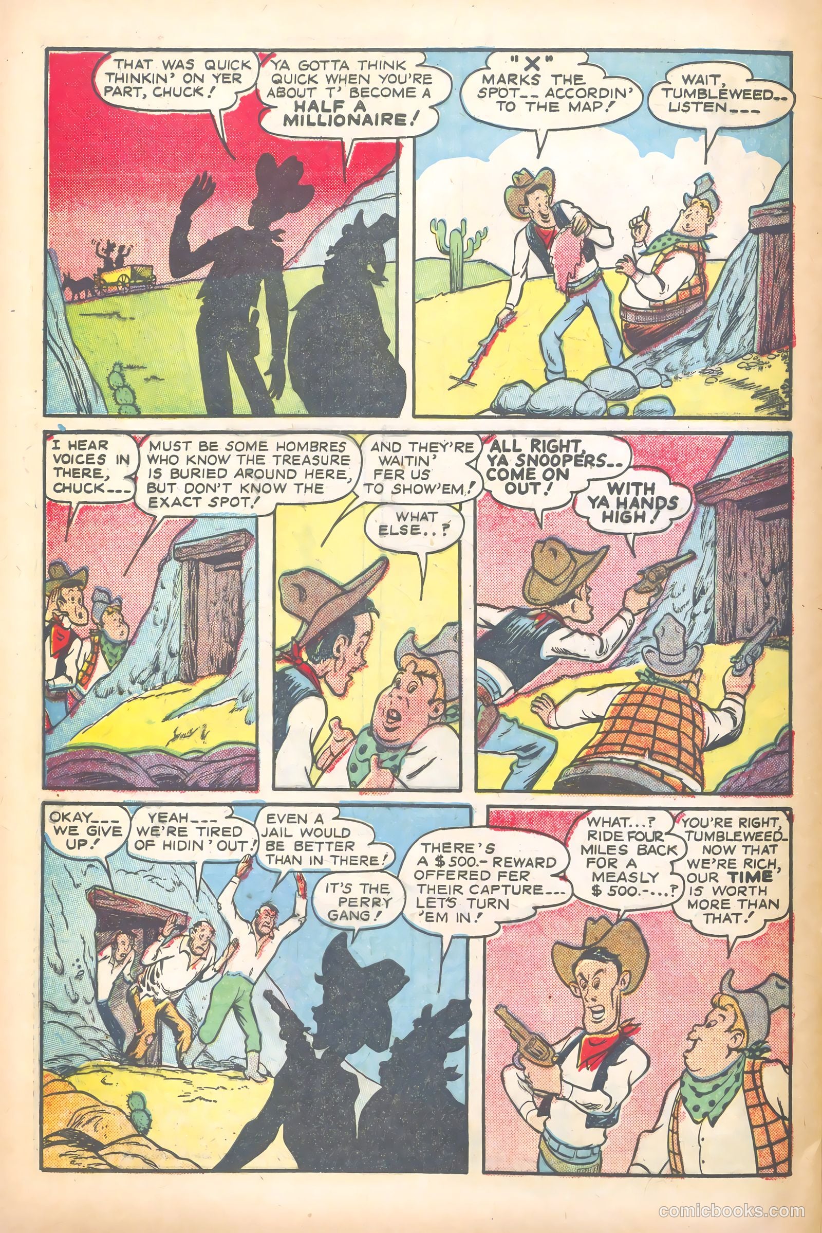 John Wayne Adventure Comics #4 — page 40 of 52