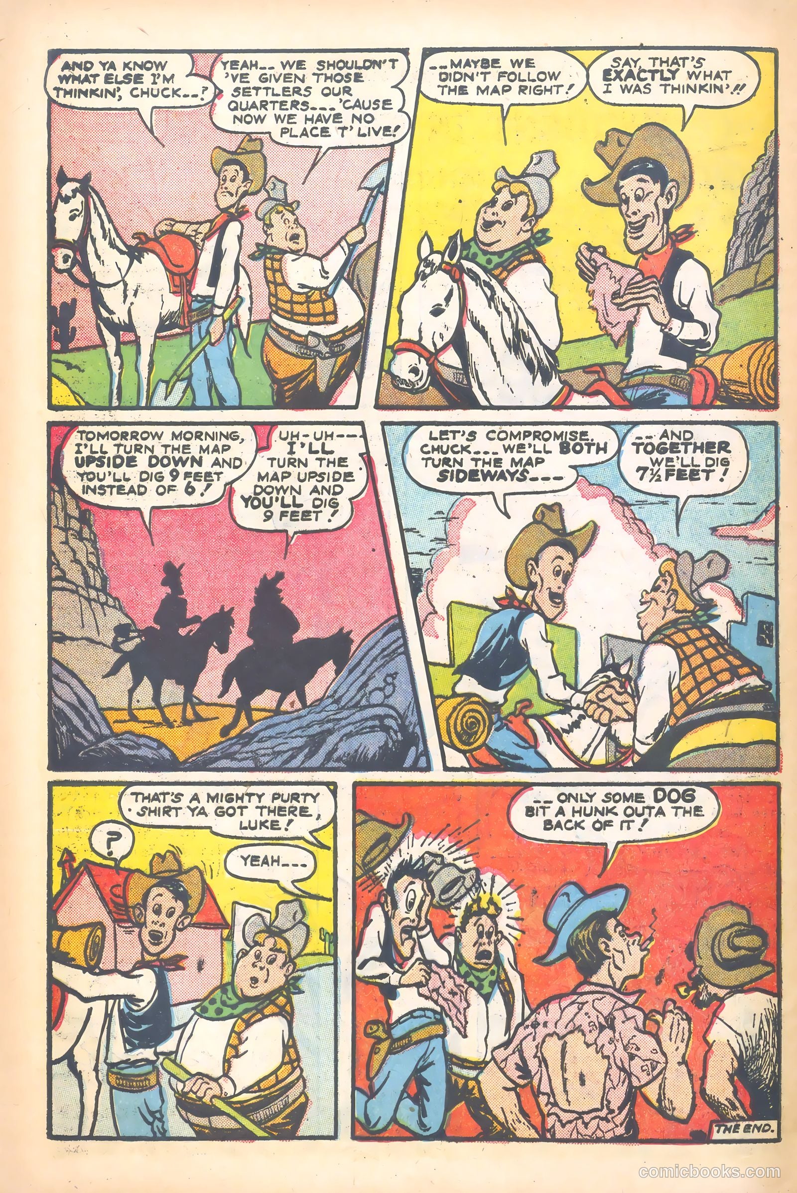 John Wayne Adventure Comics #4 — page 42 of 52