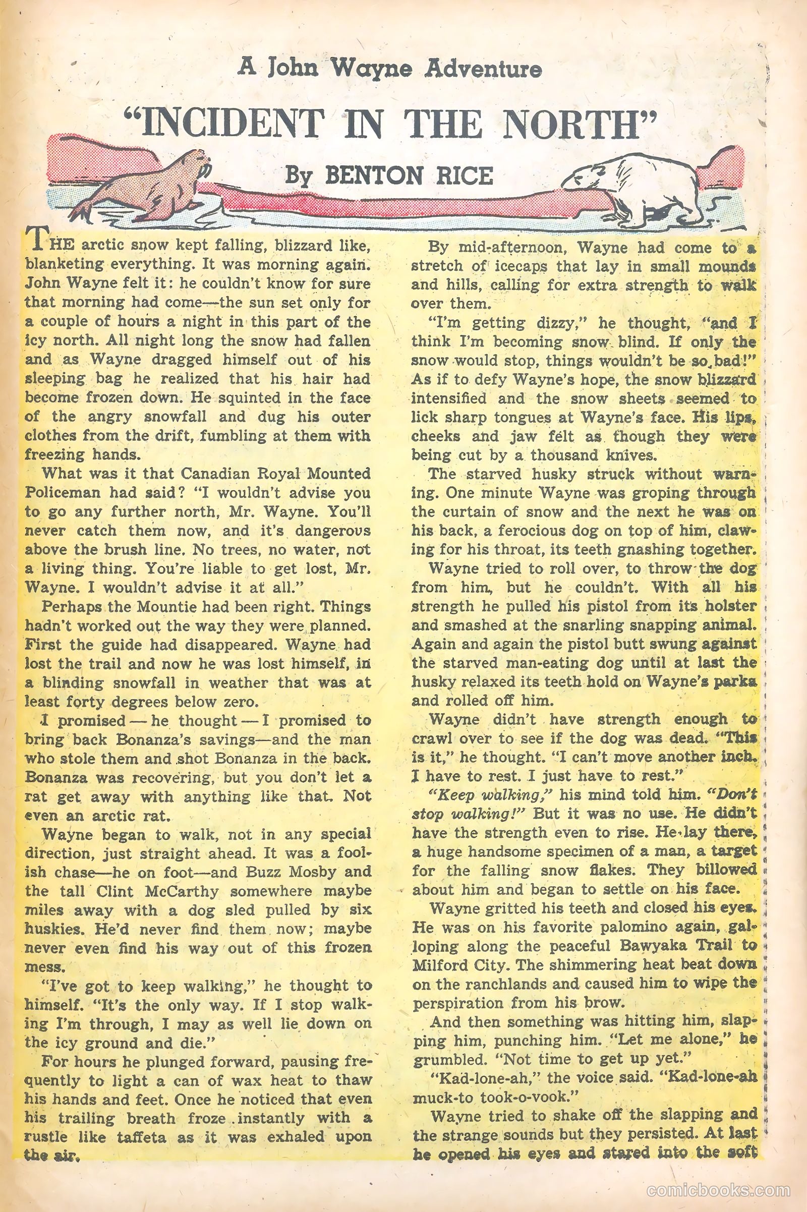 John Wayne Adventure Comics #4 — page 43 of 52