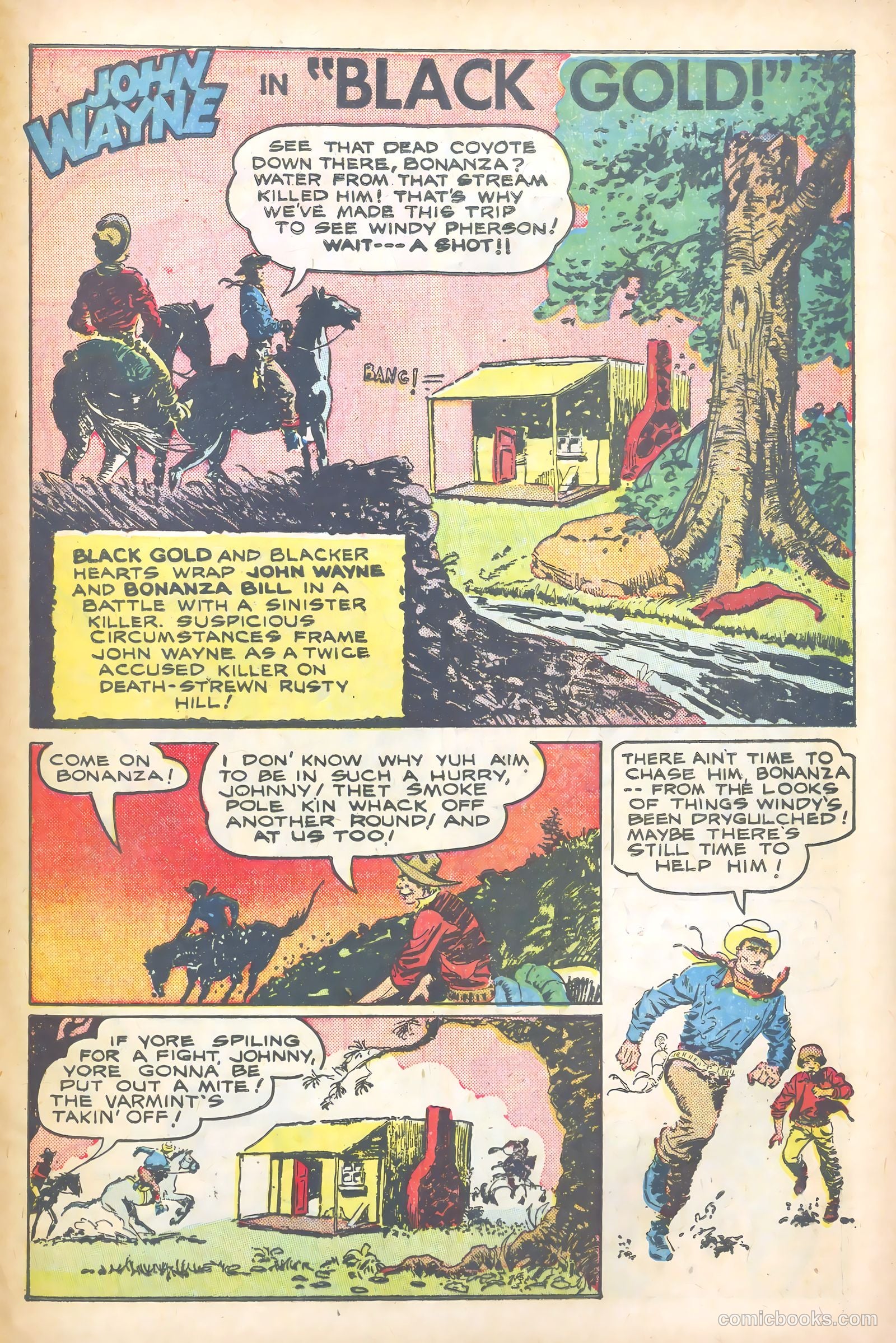 John Wayne Adventure Comics #4 — page 45 of 52
