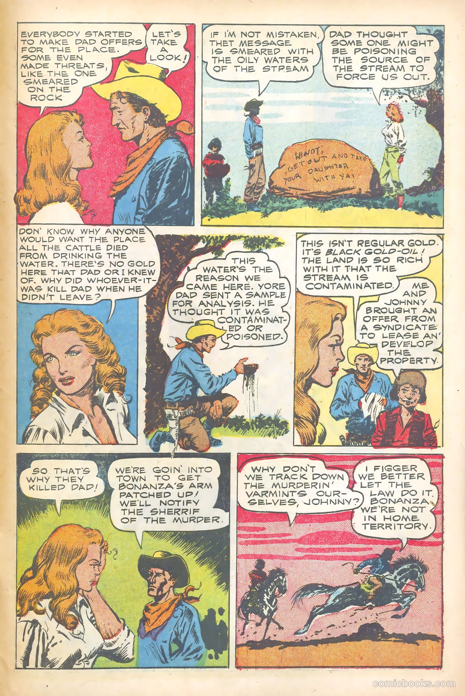 John Wayne Adventure Comics #4 — page 47 of 52