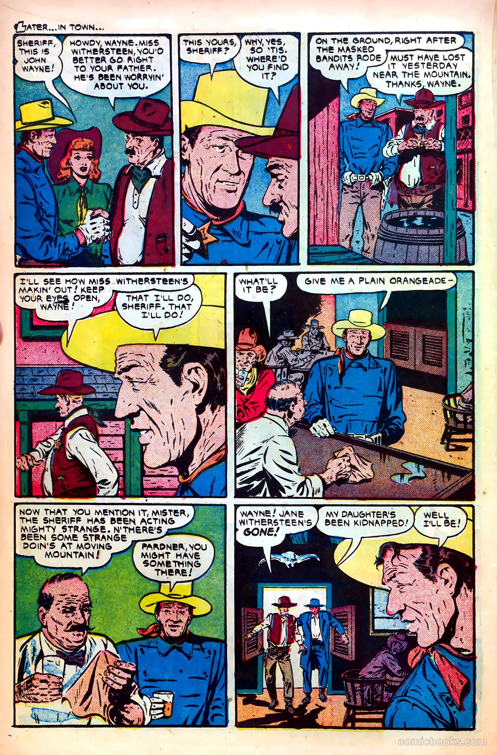 John Wayne Adventure Comics #5 — page 18 of 52