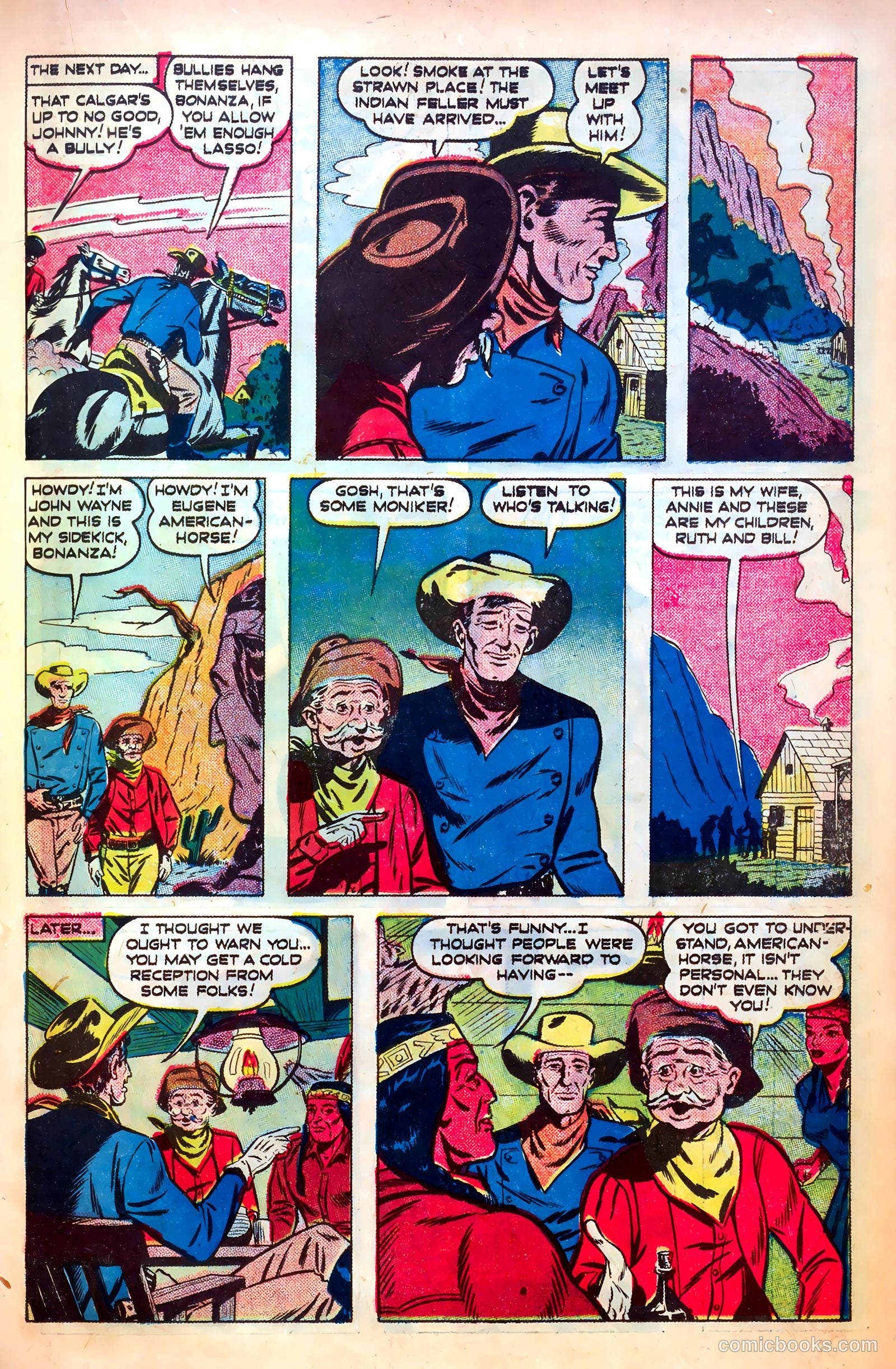 John Wayne Adventure Comics #5 — page 27 of 52