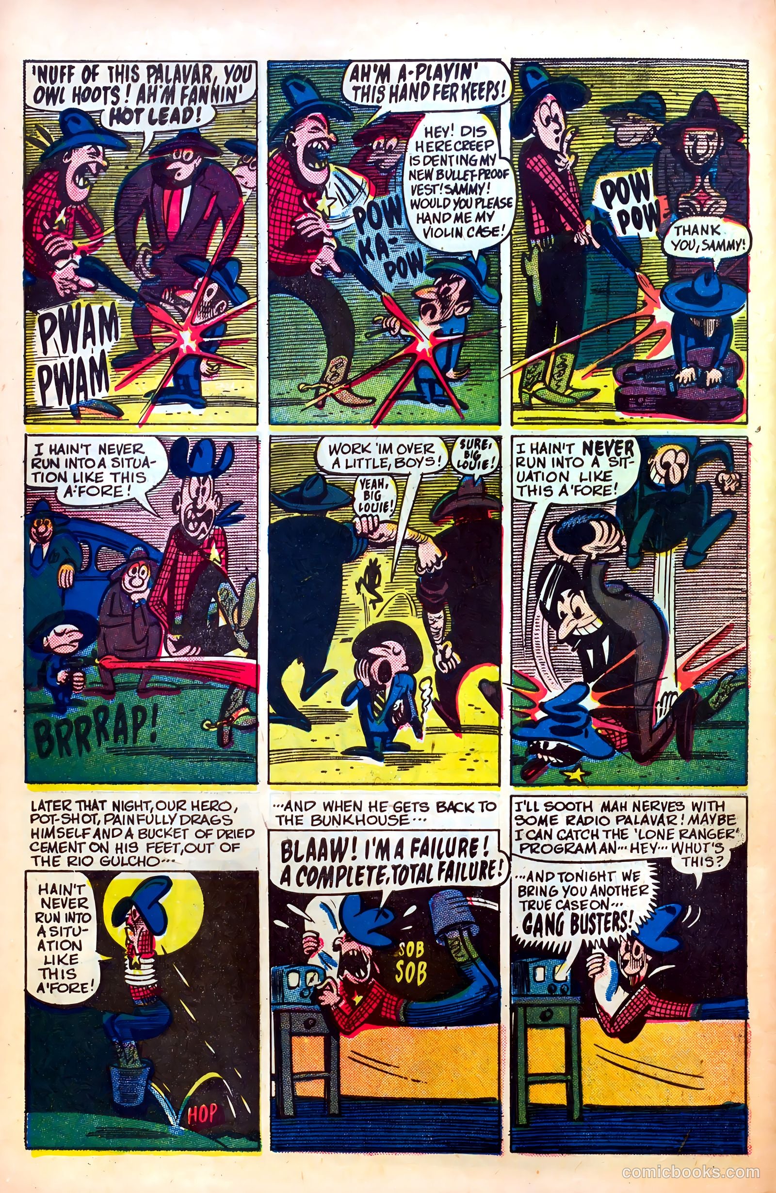 John Wayne Adventure Comics #5 — page 40 of 52